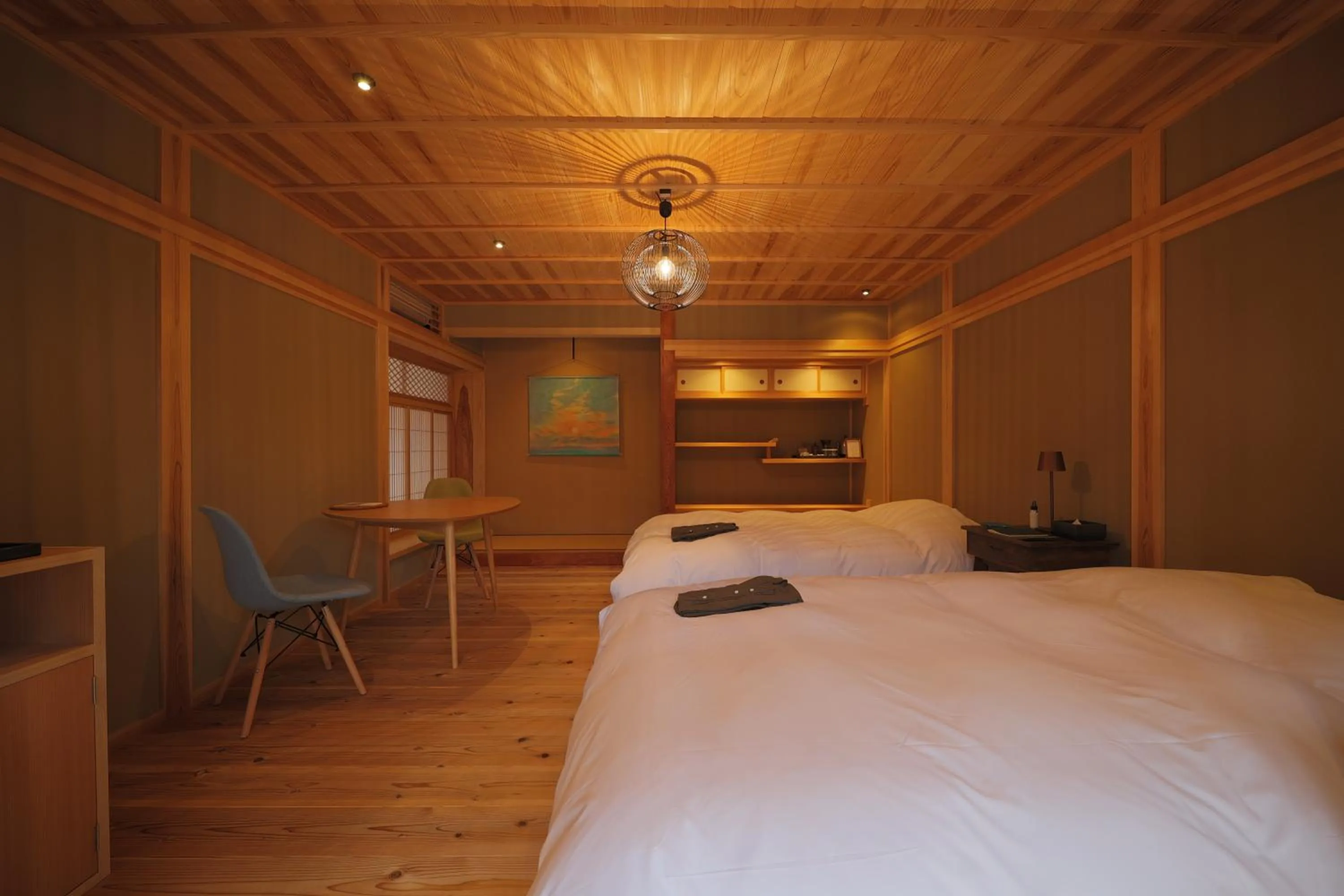Bedroom, Bed in NIPPONIA Izumo Taisha Shrine Town
