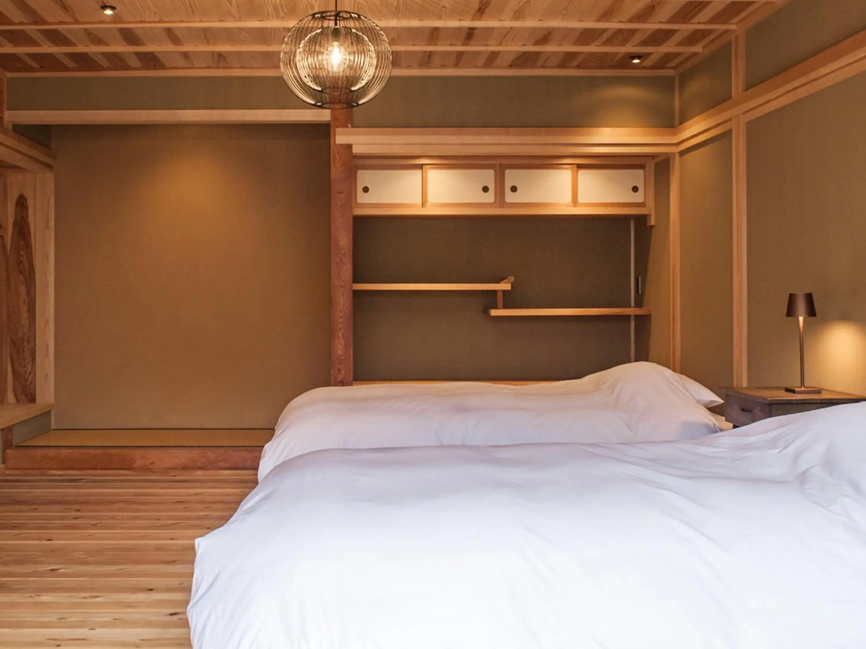 Twin Room with Garden View in NIPPONIA Izumo Taisha Shrine Town Twin Room with Garden View in NIPPONIA Izumo Taisha Shrine Town