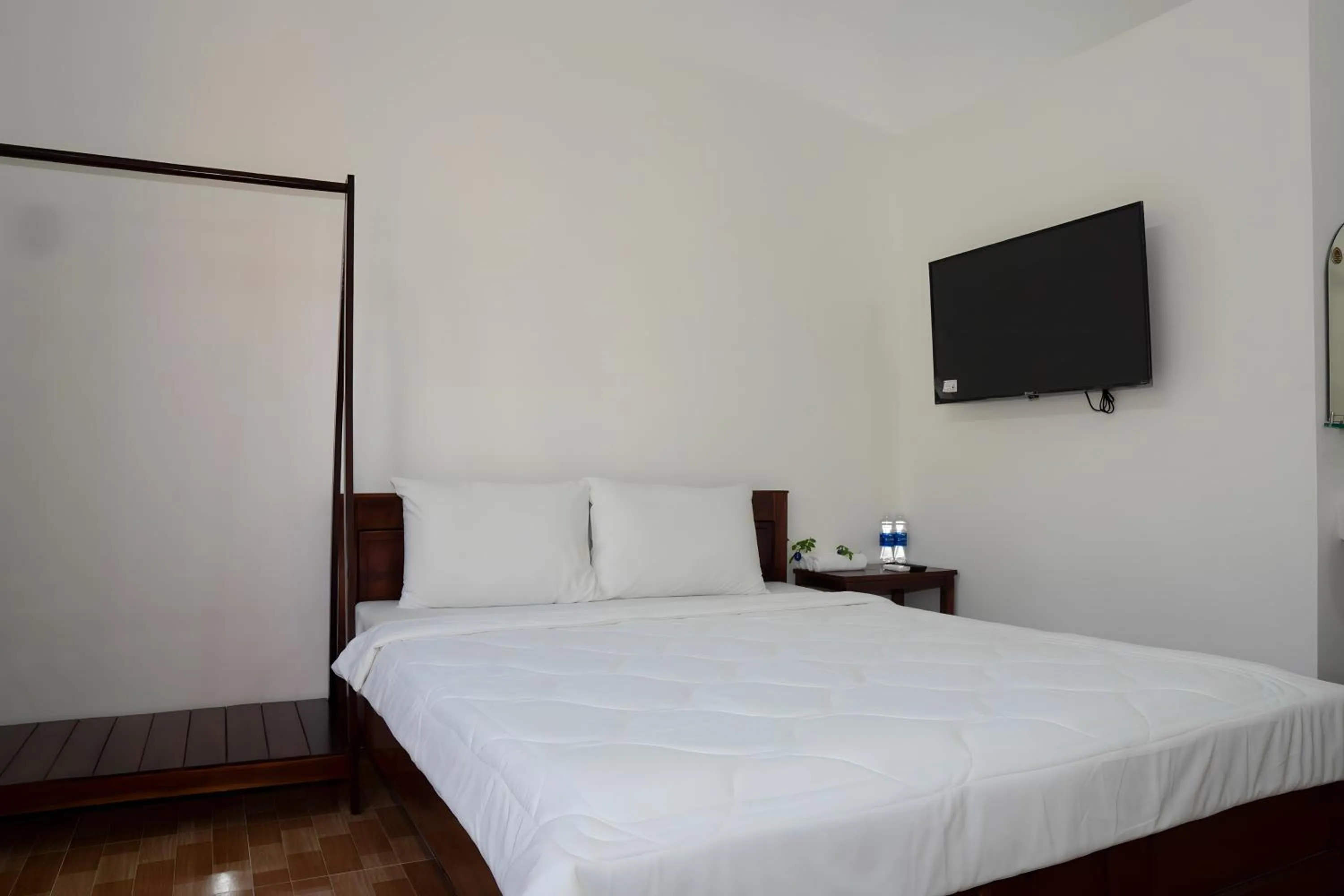 Bed in Nhà Nghỉ Vườn Oải Hương LAVENDER GARDEN GUEST HOUSE