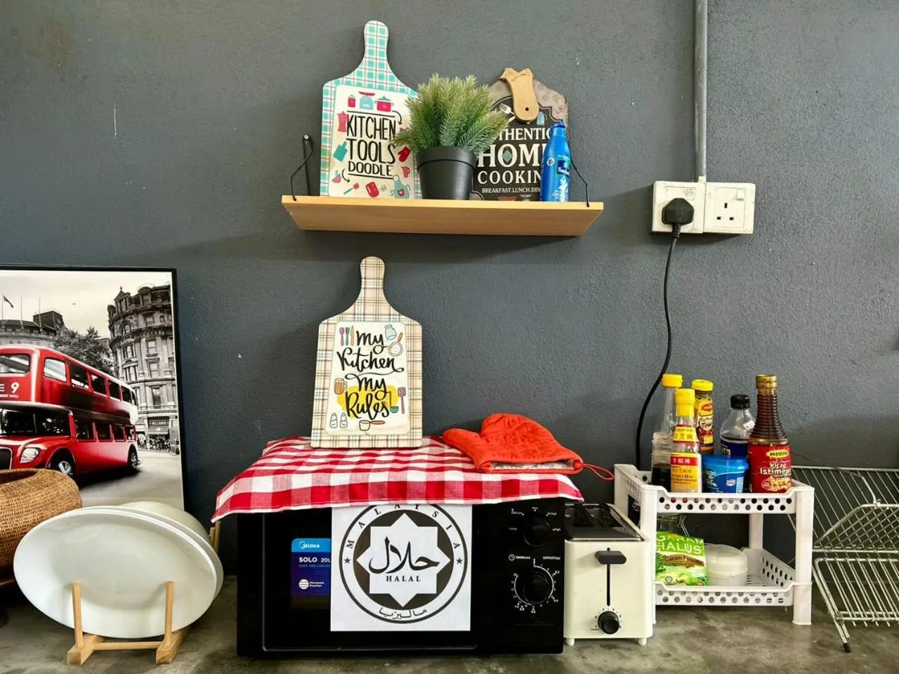 kitchen in Rhu Dormitory