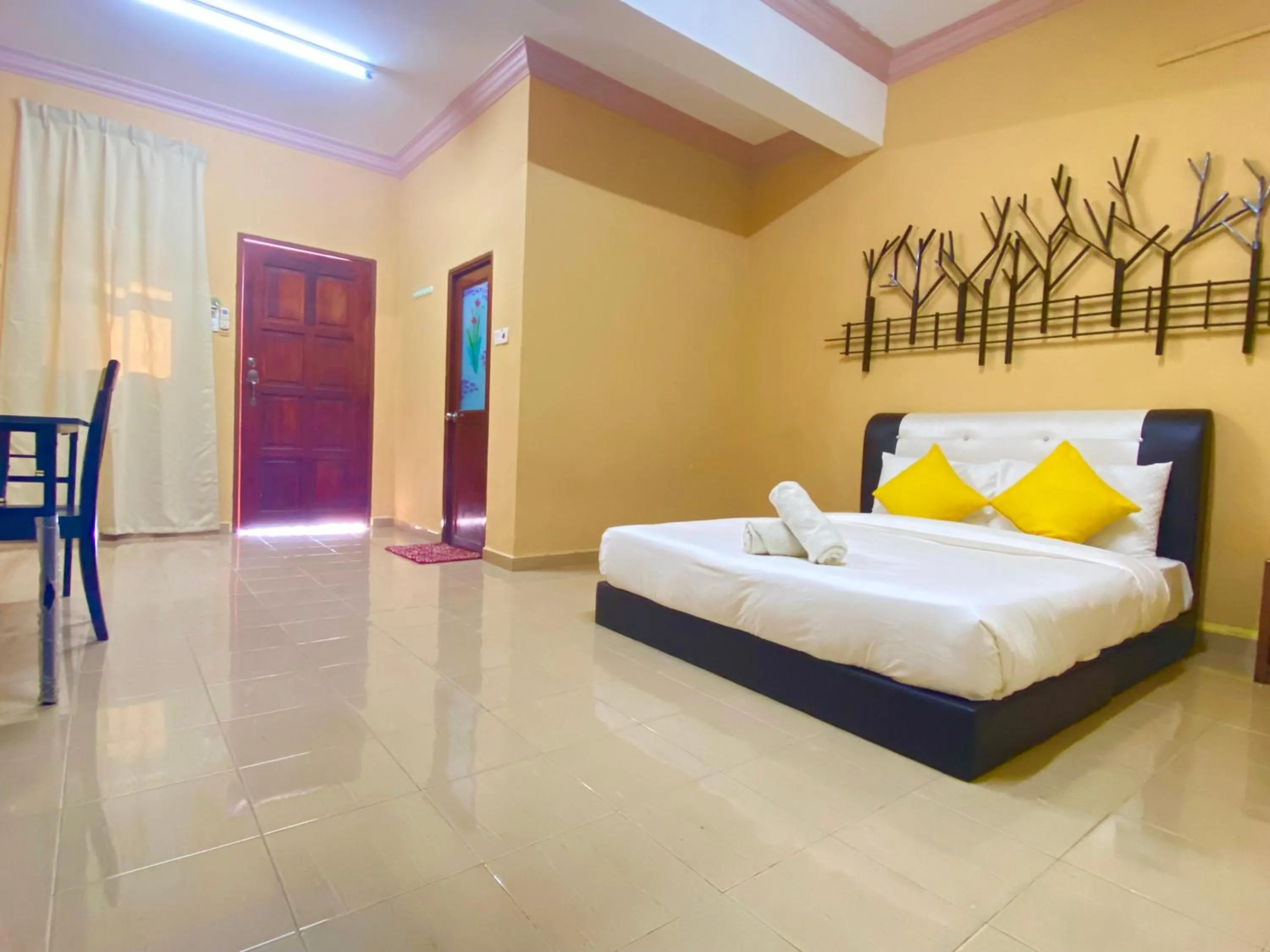 Photo of the whole room, Bed in Rhu Dormitory