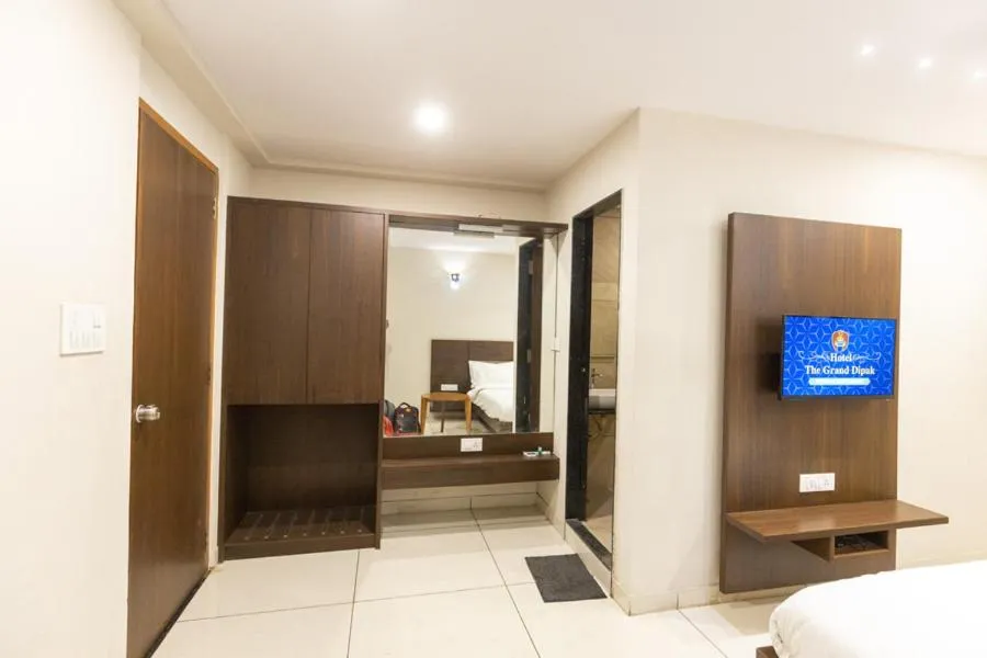 Bed in HOTEL THE GRAND DIPAK