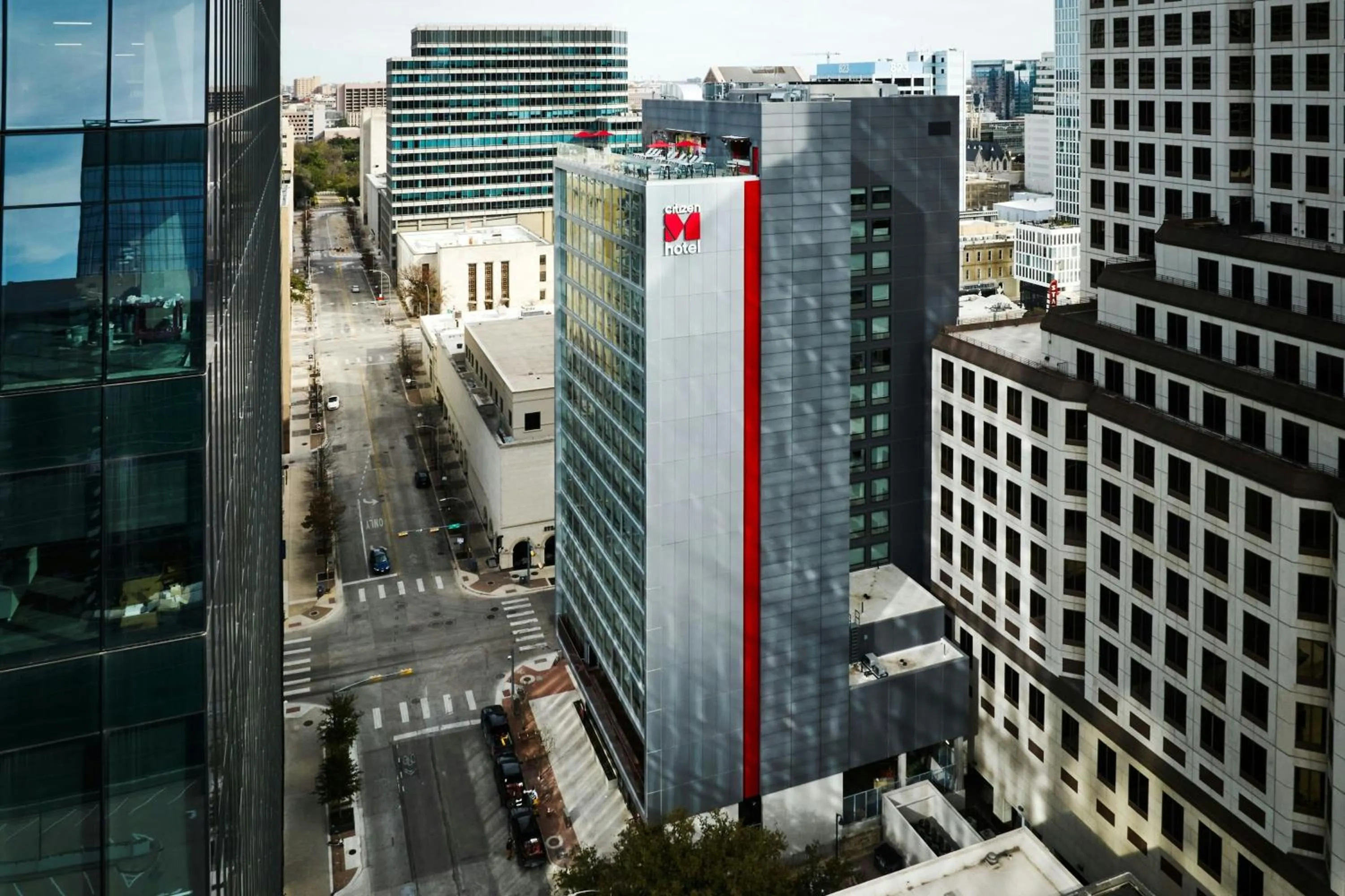 View (from property/room) in citizenM Austin Downtown