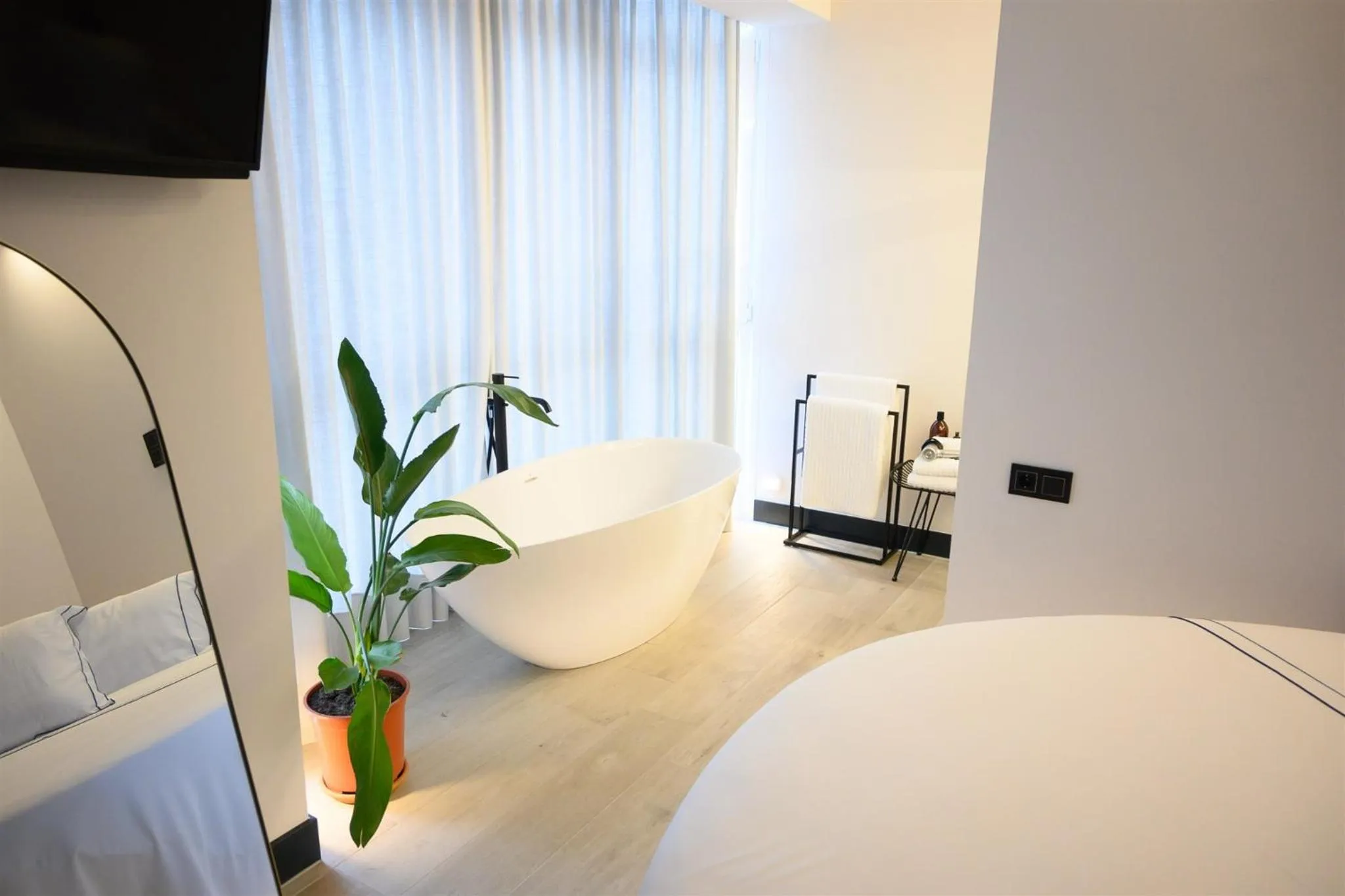 Bed in Neguetxea Boutique Guest House