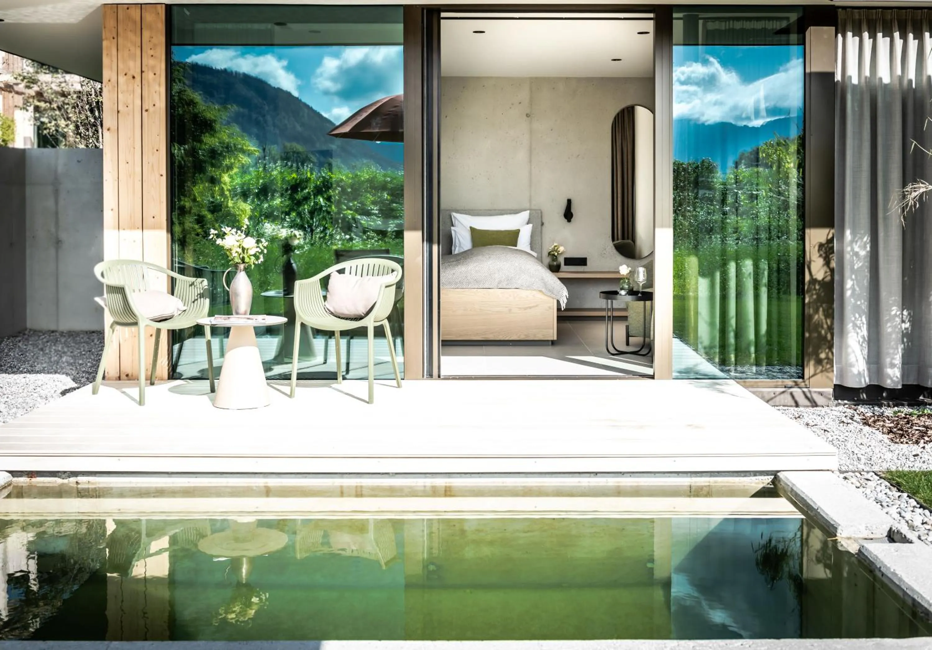 Swimming pool in Hotel BERGEBLICK