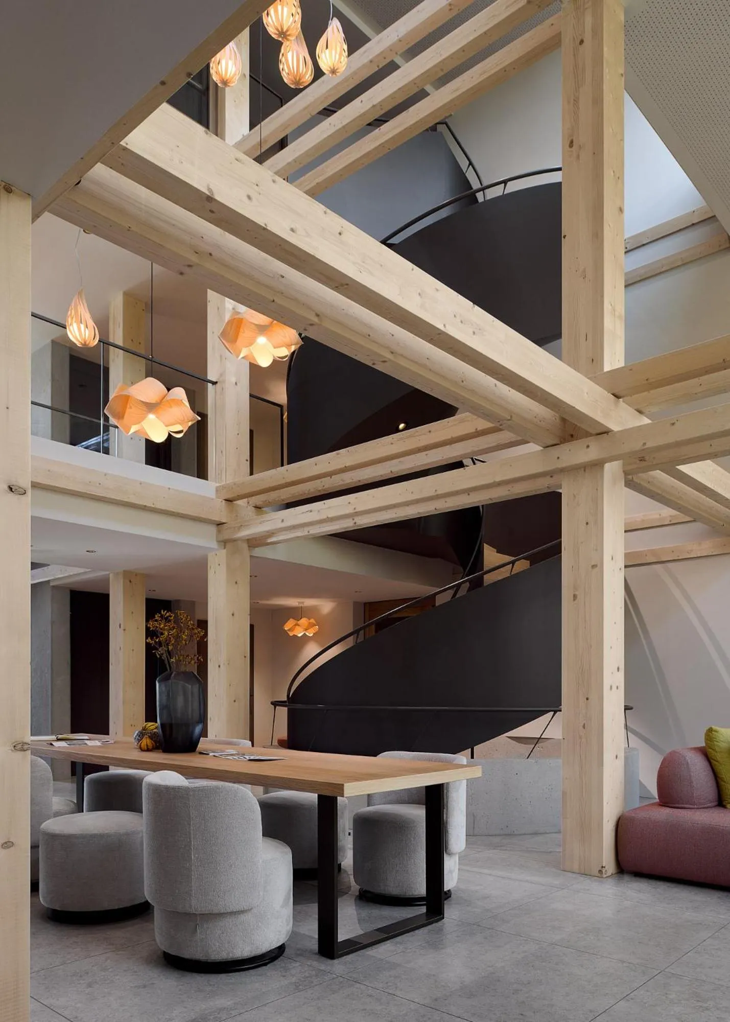 Lobby or reception, Bed in Hotel BERGEBLICK