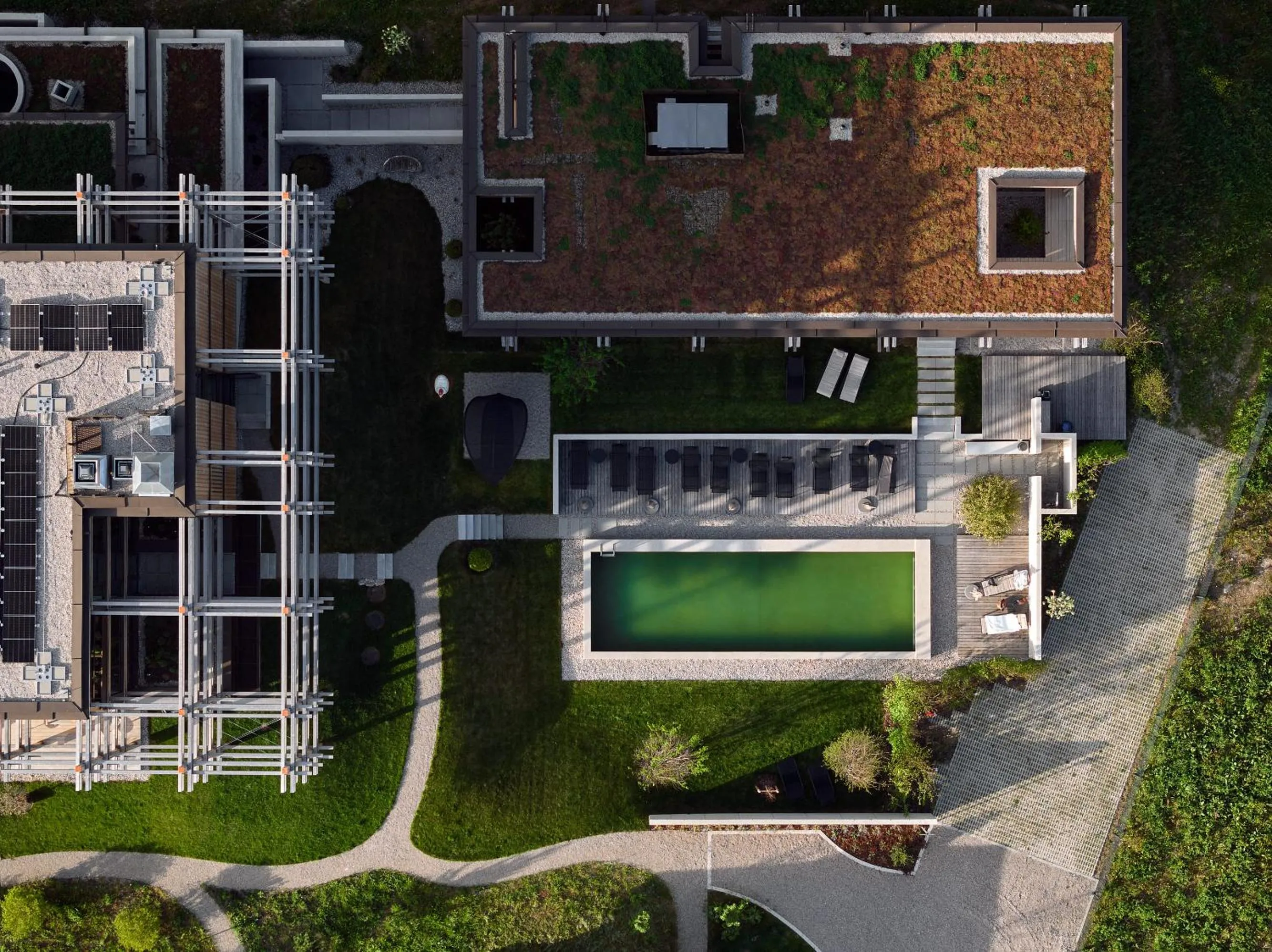 Bird's eye view in Hotel BERGEBLICK