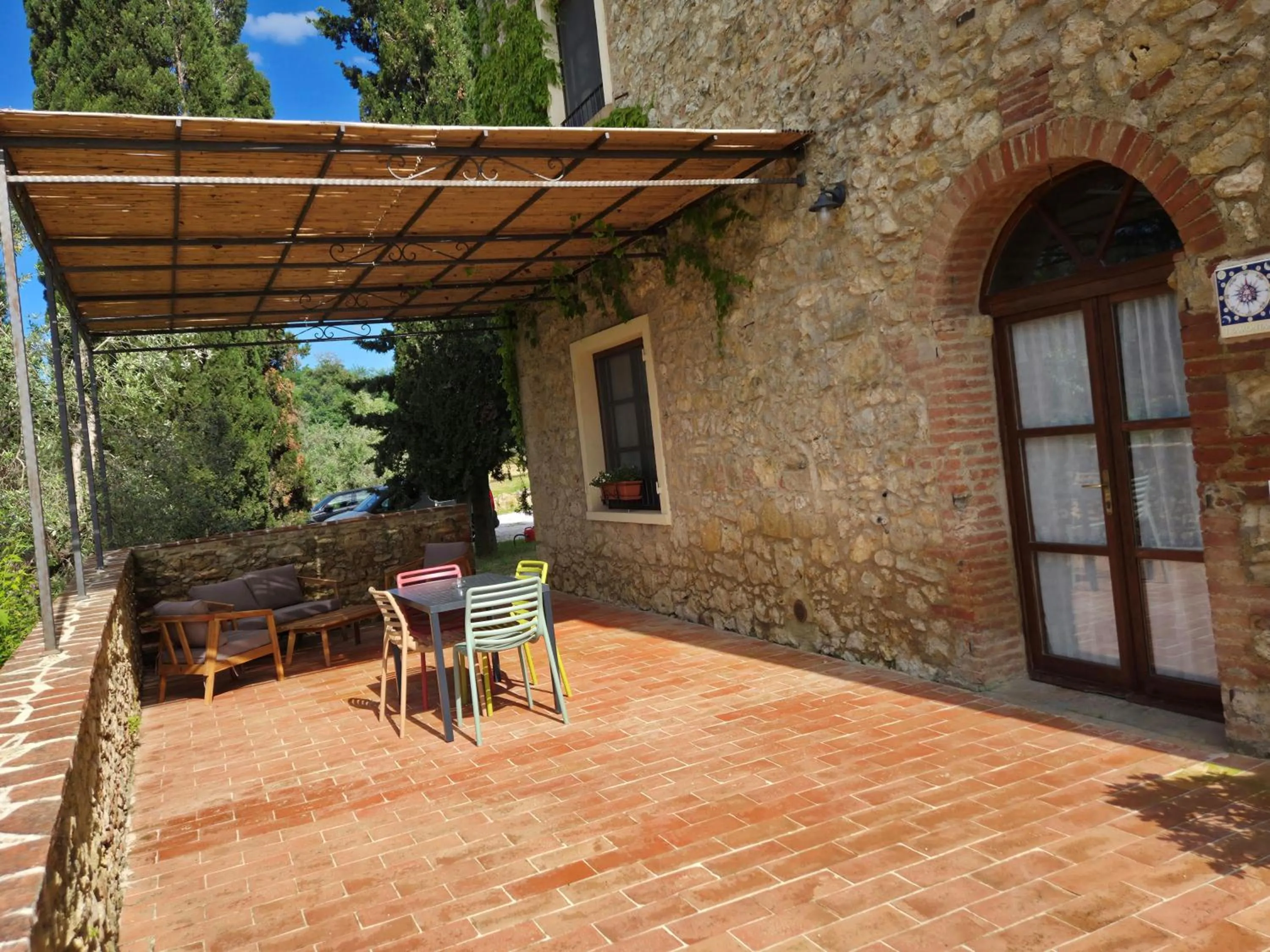 Patio in Agriturismo Ai Massi