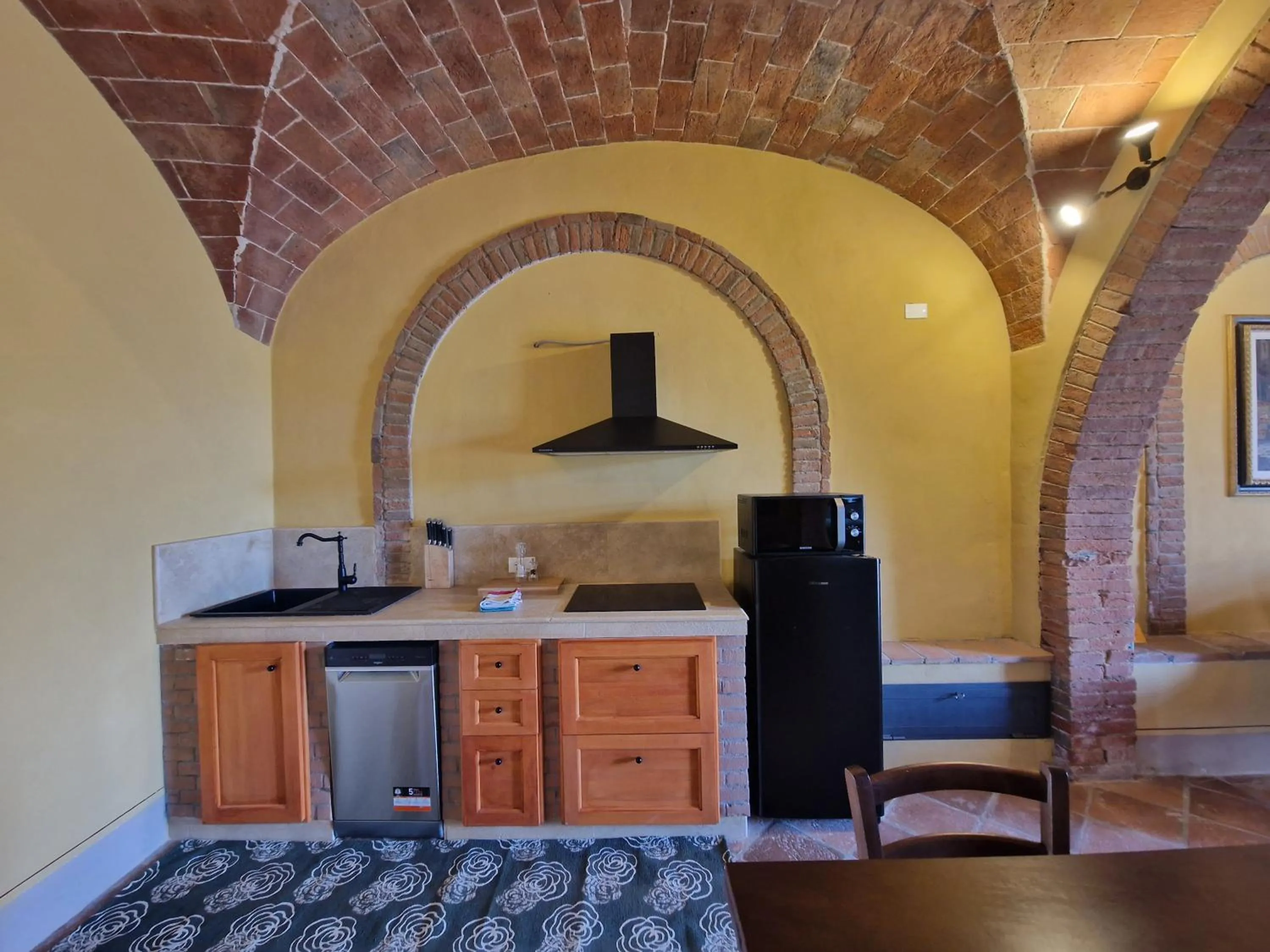 Kitchen or kitchenette in Agriturismo Ai Massi