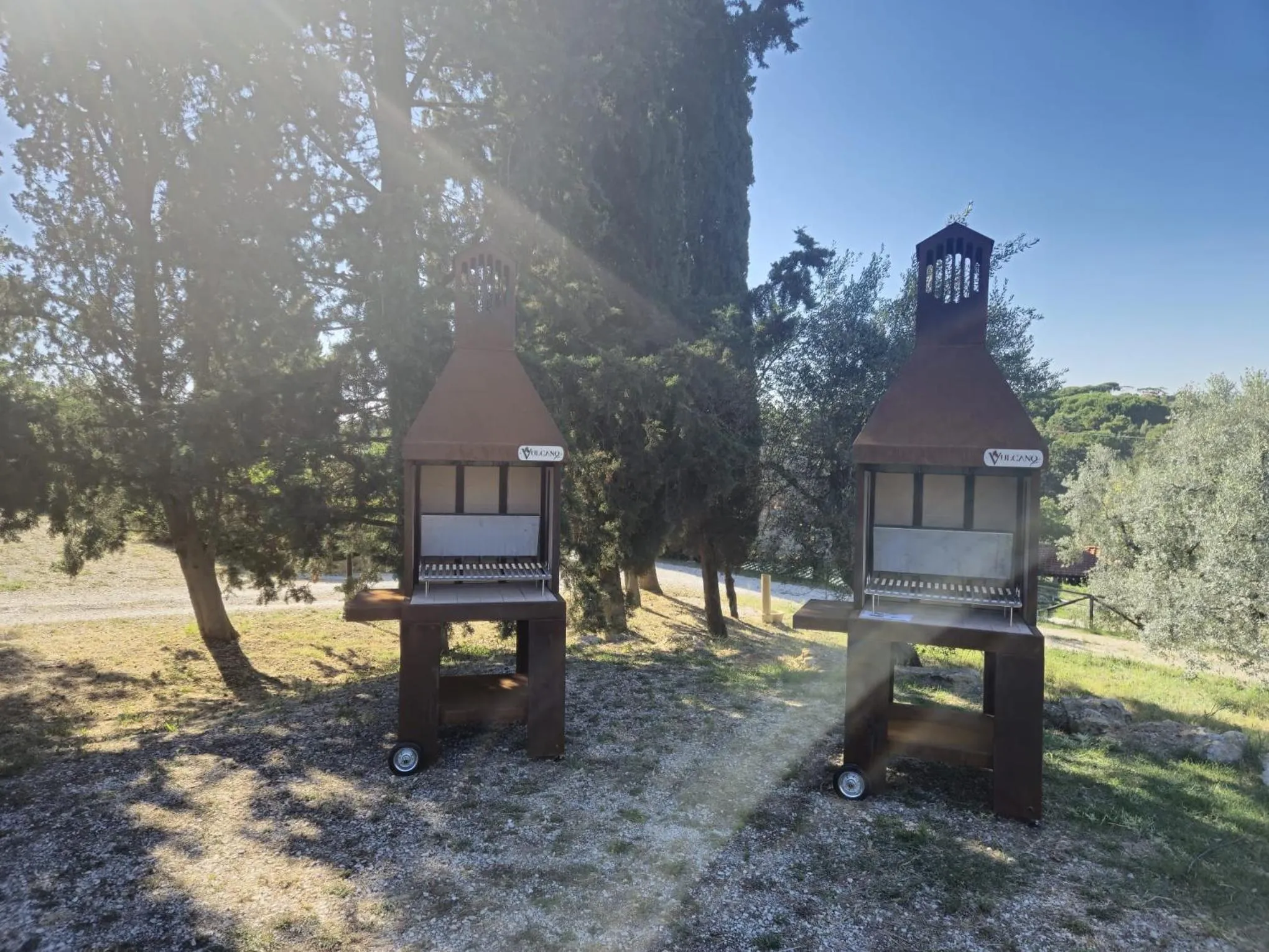 BBQ facilities in Agriturismo Ai Massi