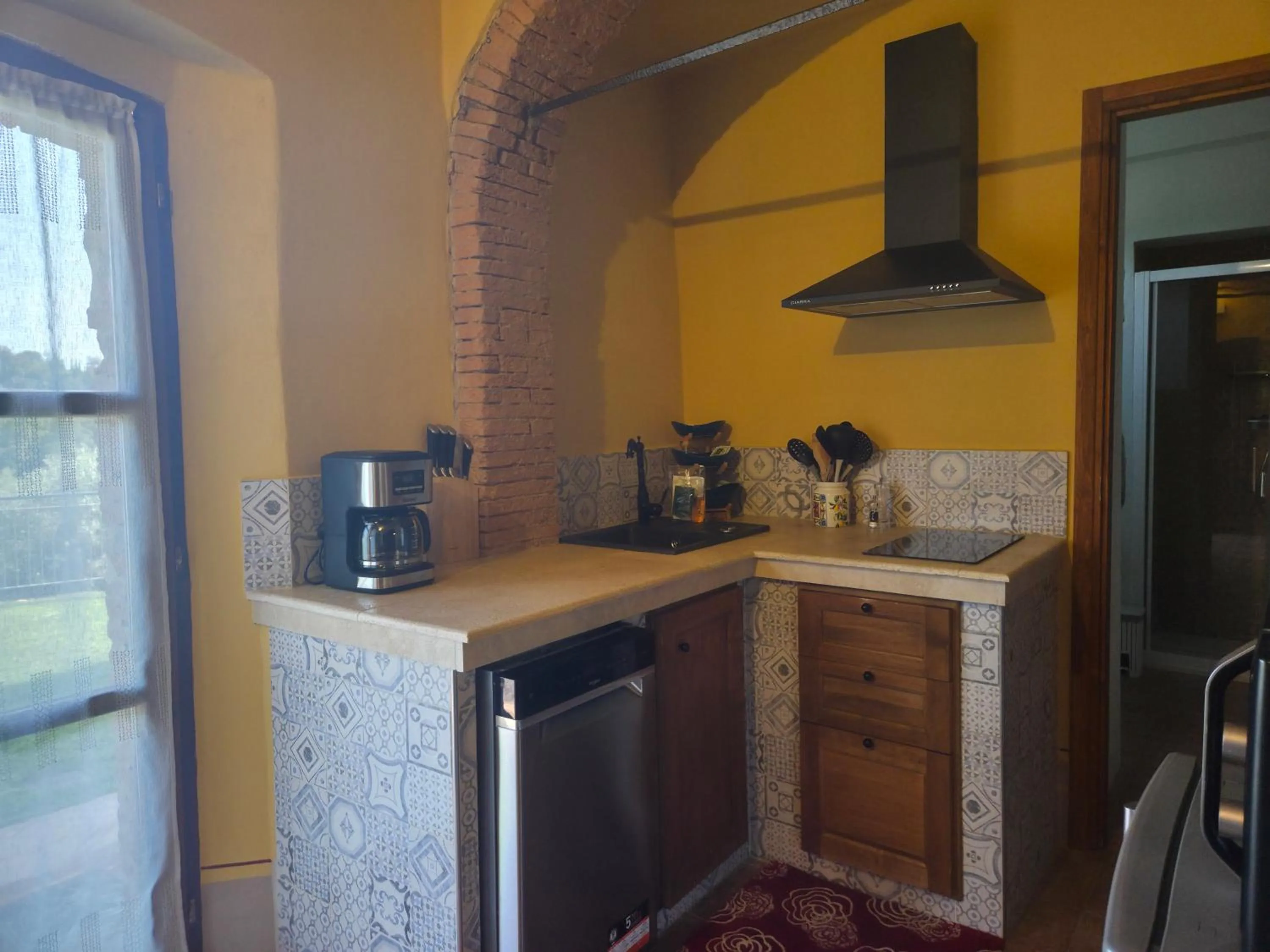 Kitchen or kitchenette in Agriturismo Ai Massi