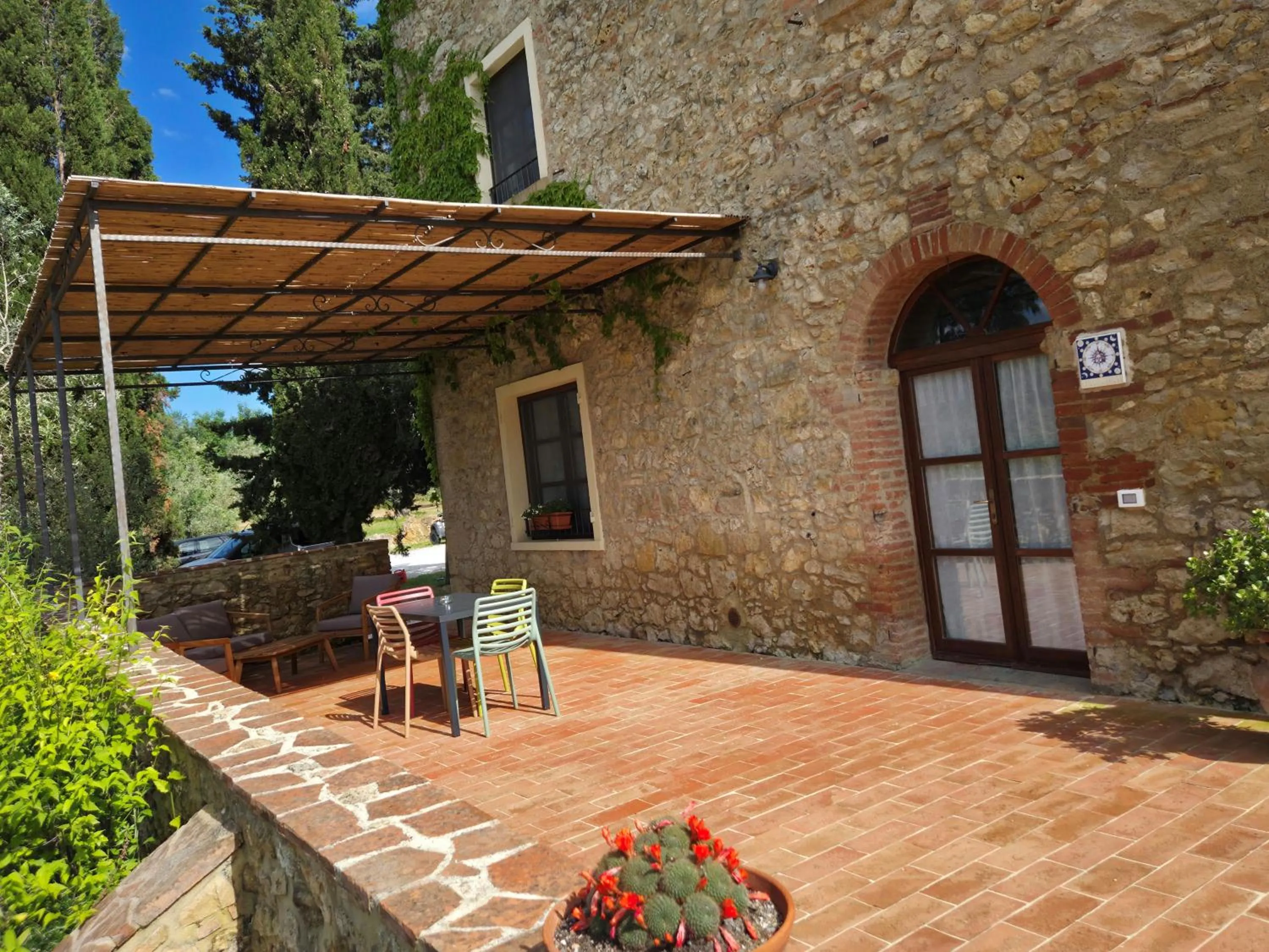 Patio in Agriturismo Ai Massi