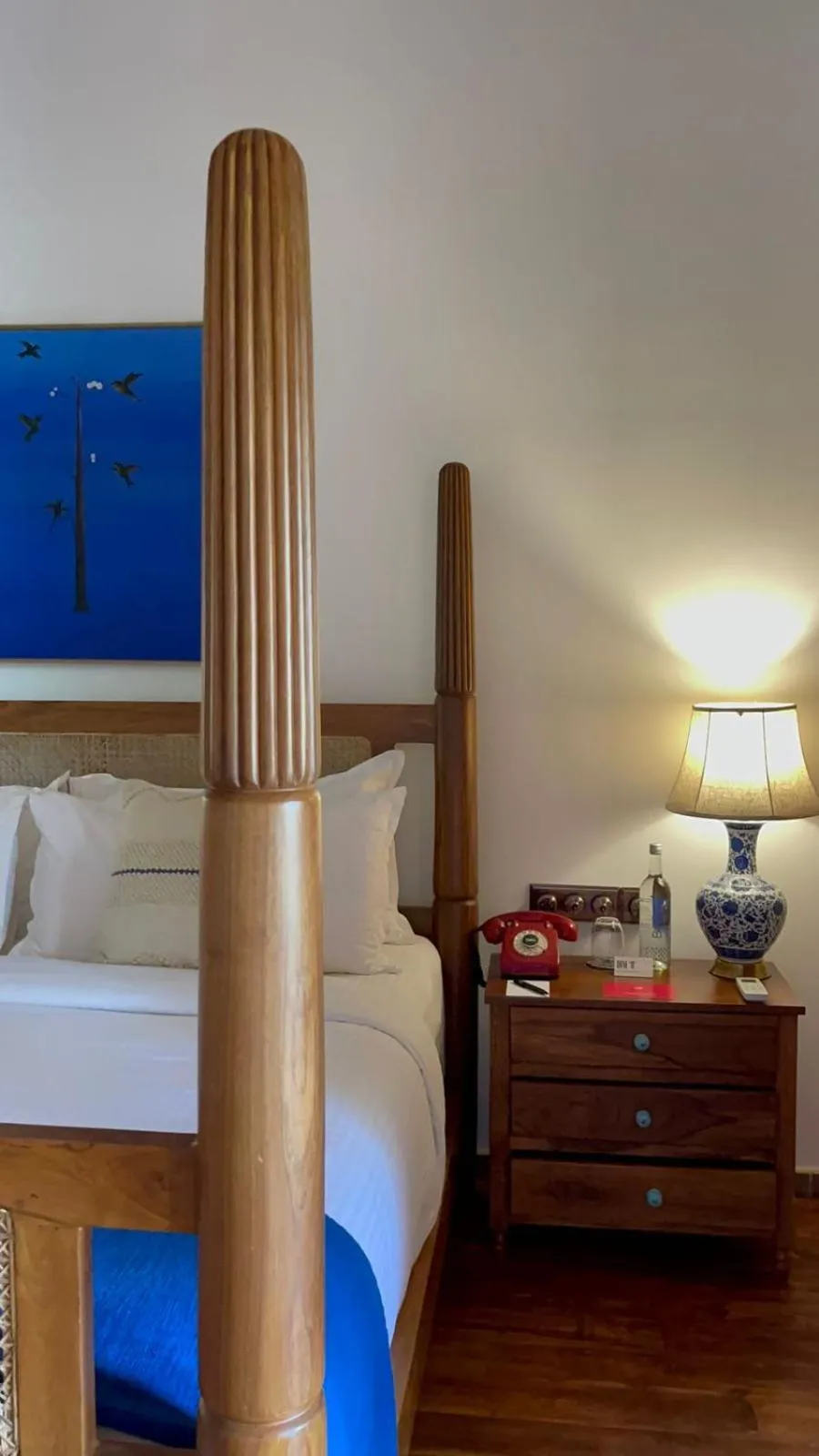 Bed in The Postcard Saligao