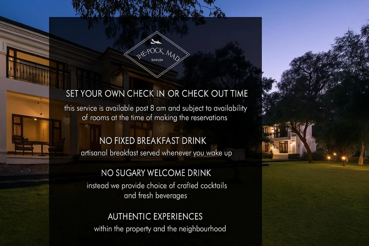 Text overlay in The Postcard Saligao