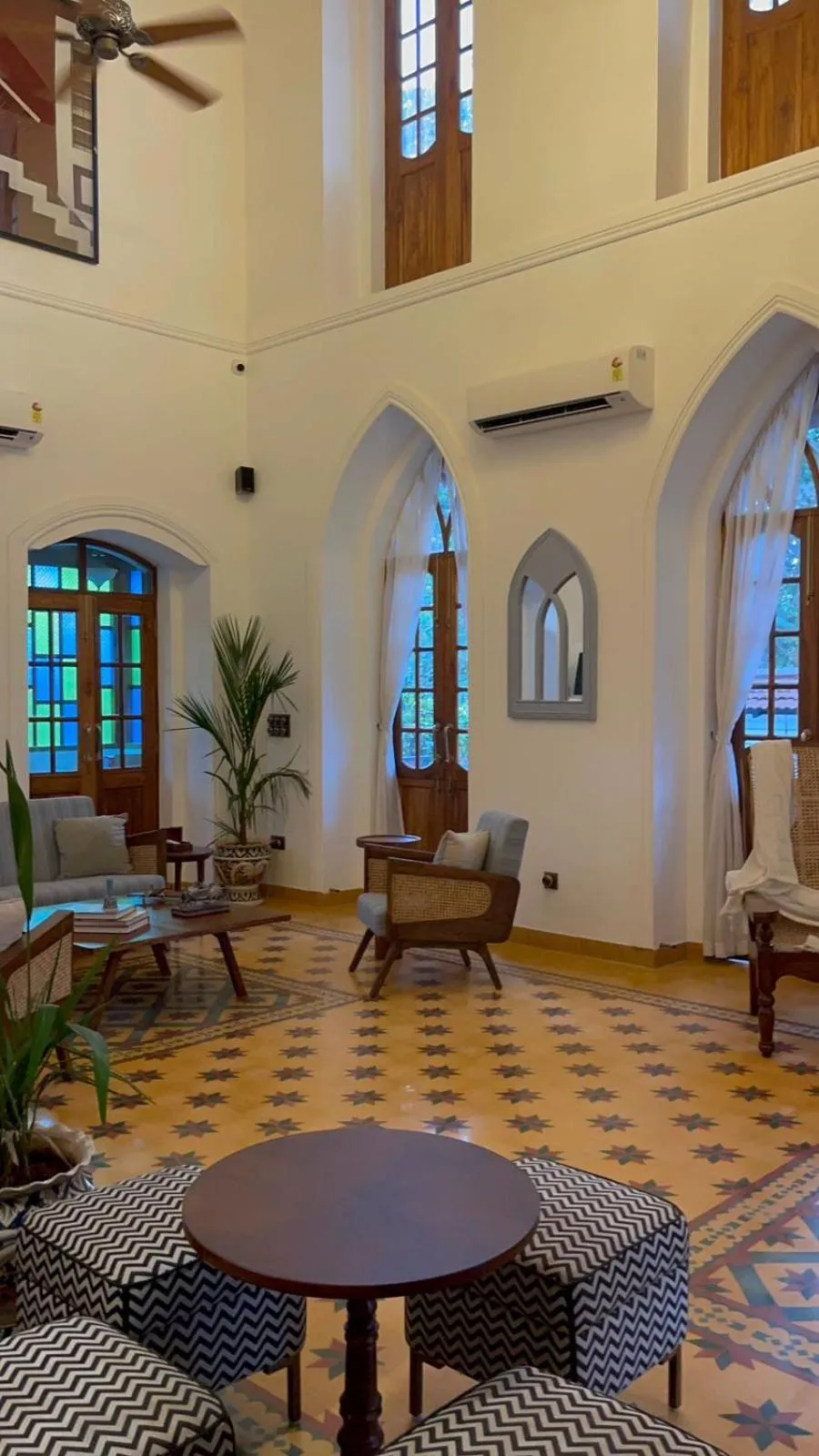 Dining area in The Postcard Saligao