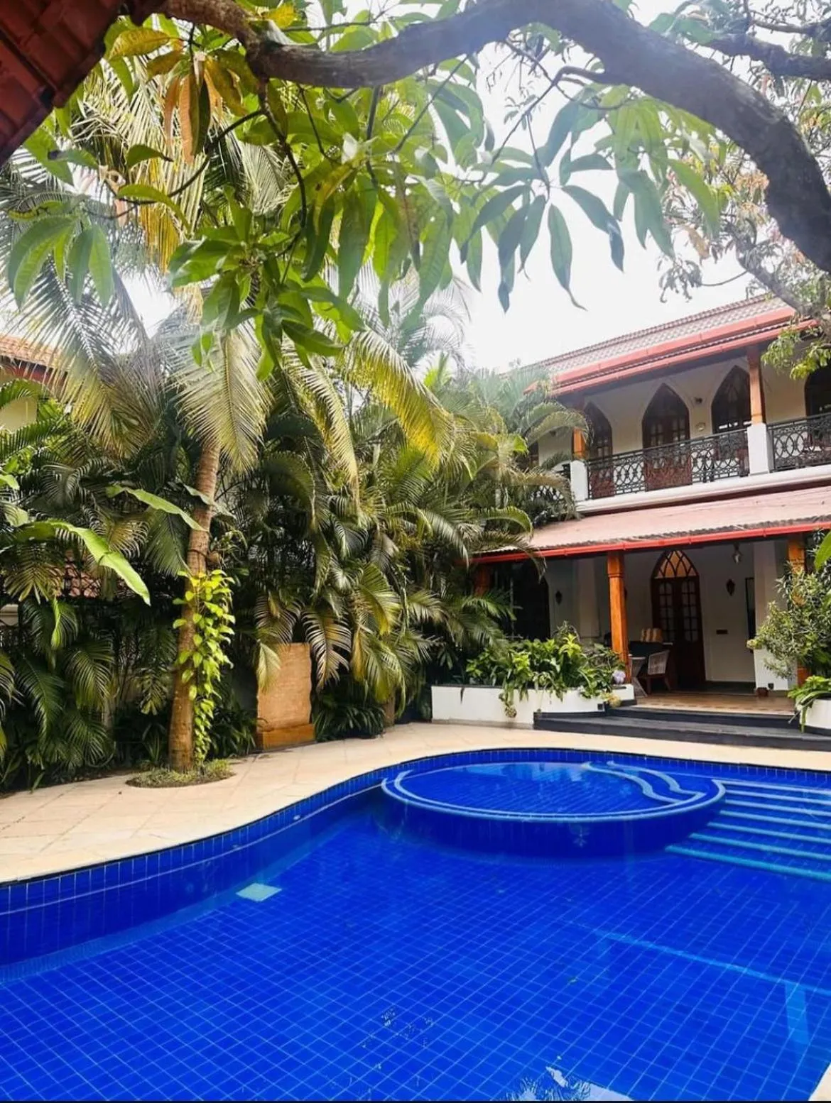 Swimming pool in The Postcard Saligao