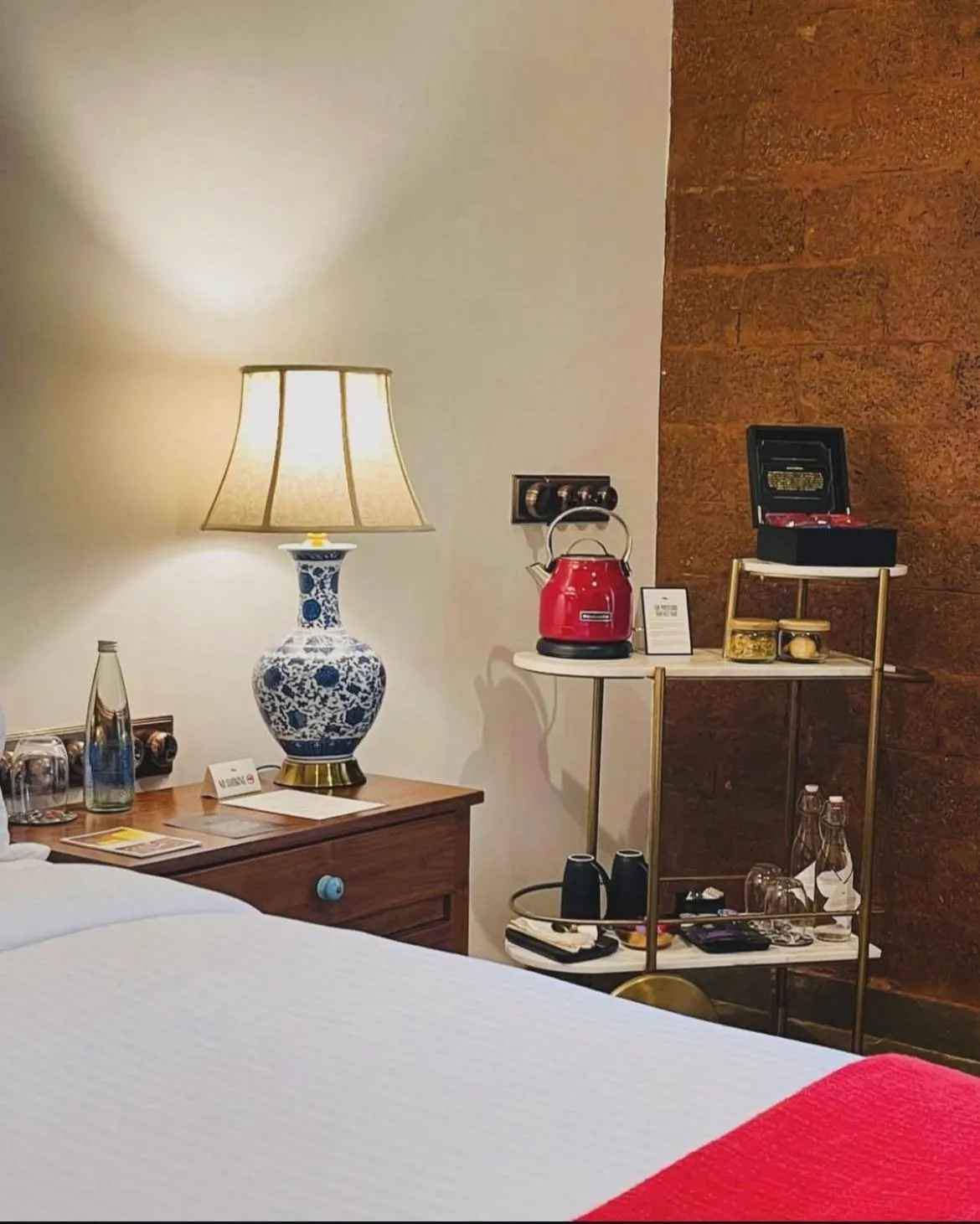 Coffee/tea facilities, Bed in The Postcard Saligao