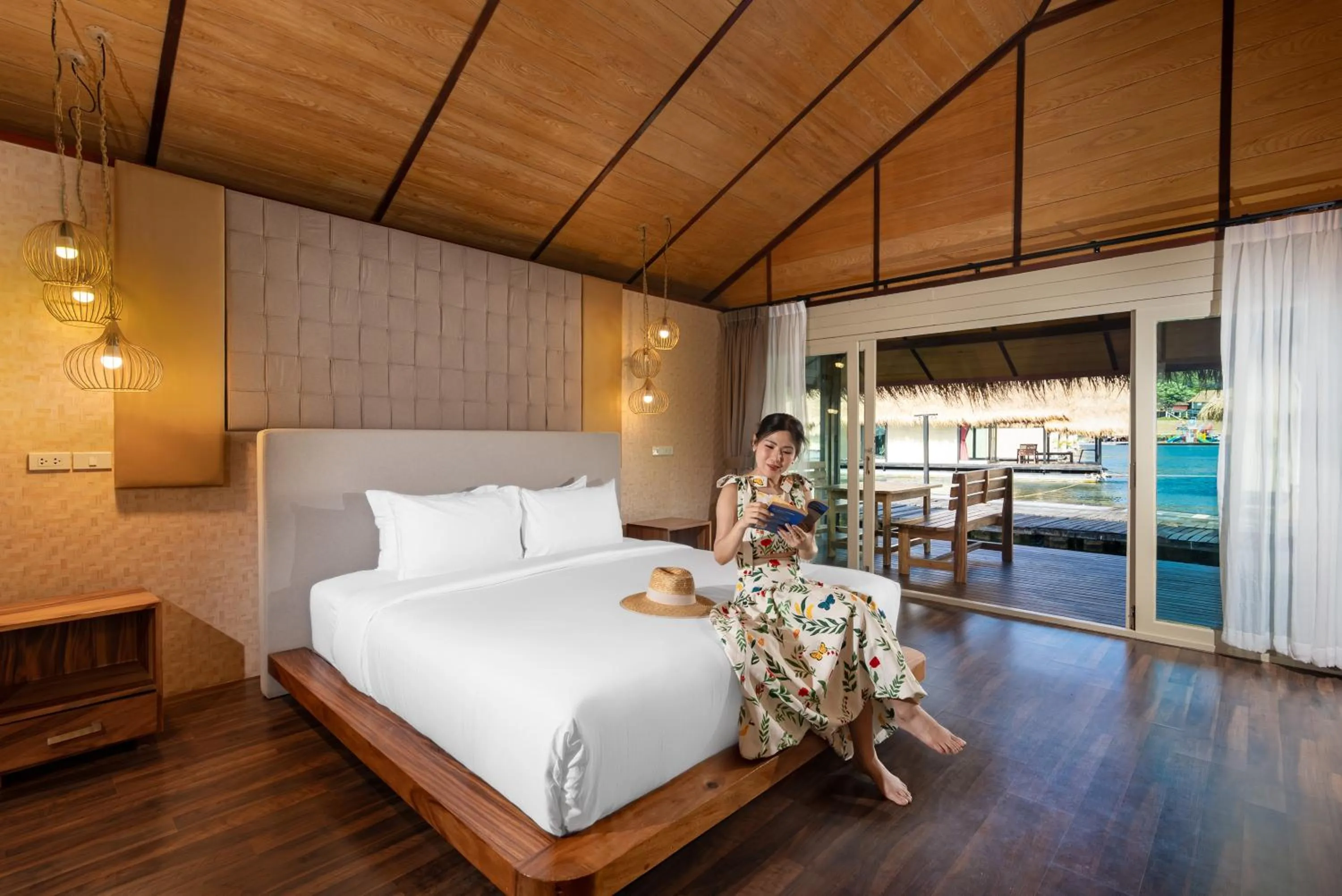 Bedroom, Bed in Ruknam Resort