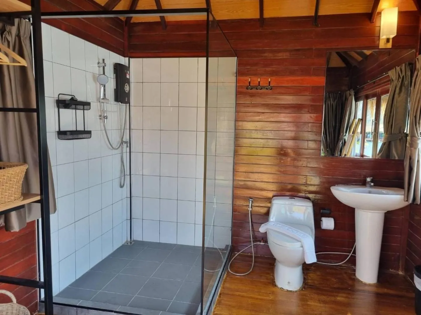 Shower in Ruknam Resort