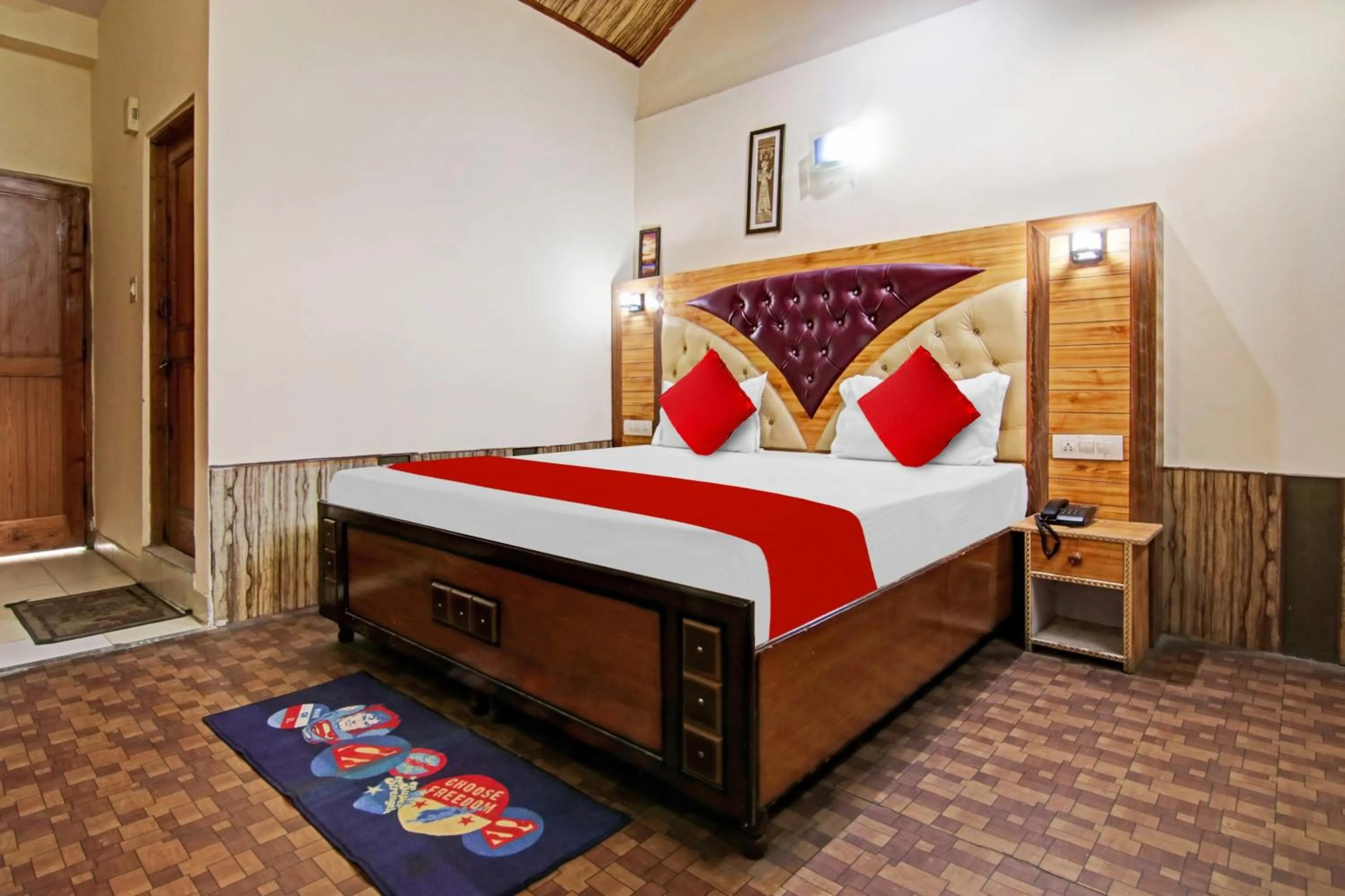 Bedroom in Hotel O ASHOKA INN