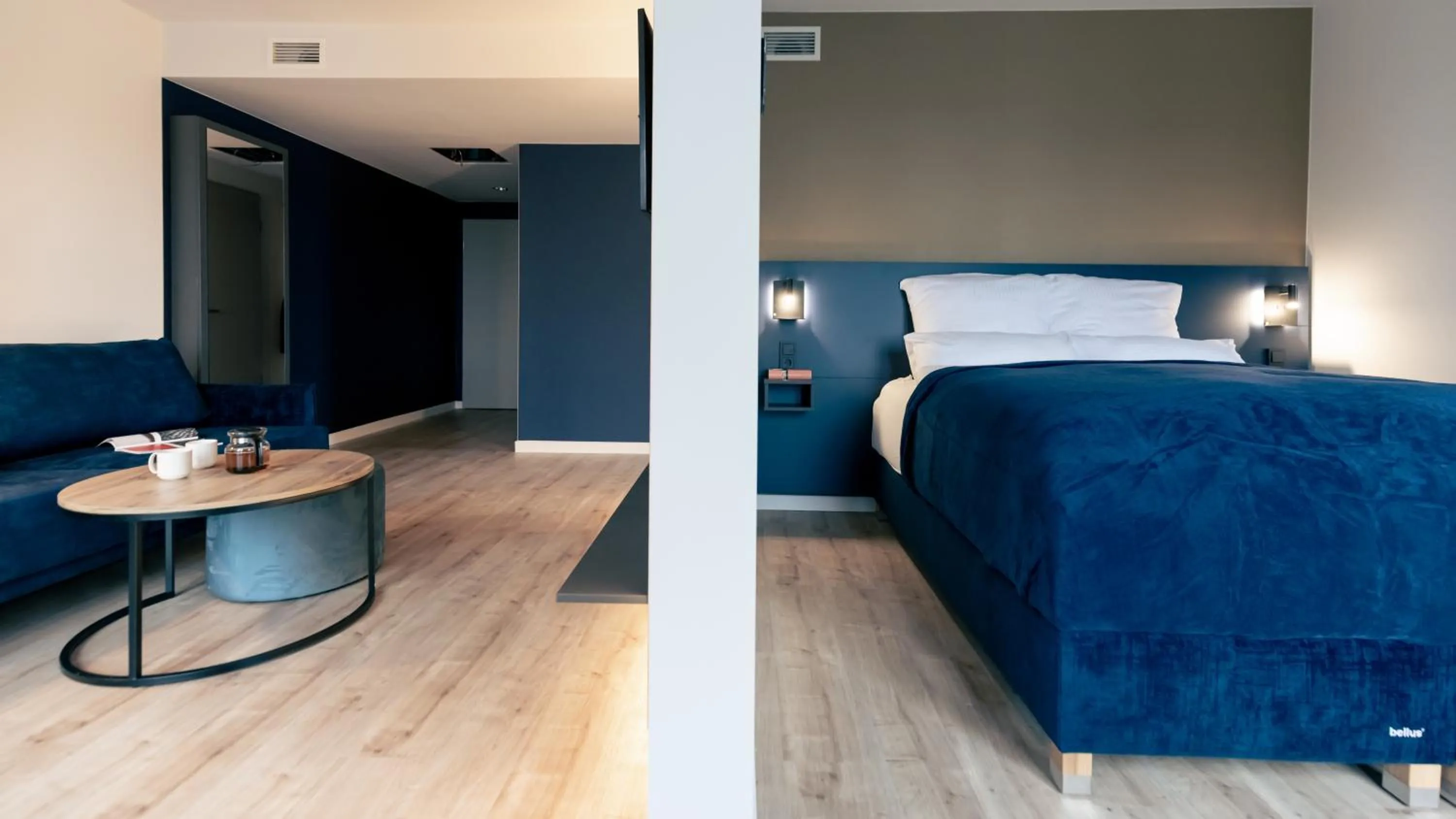 Photo of the whole room, Bed in SpreeBlau Apartments