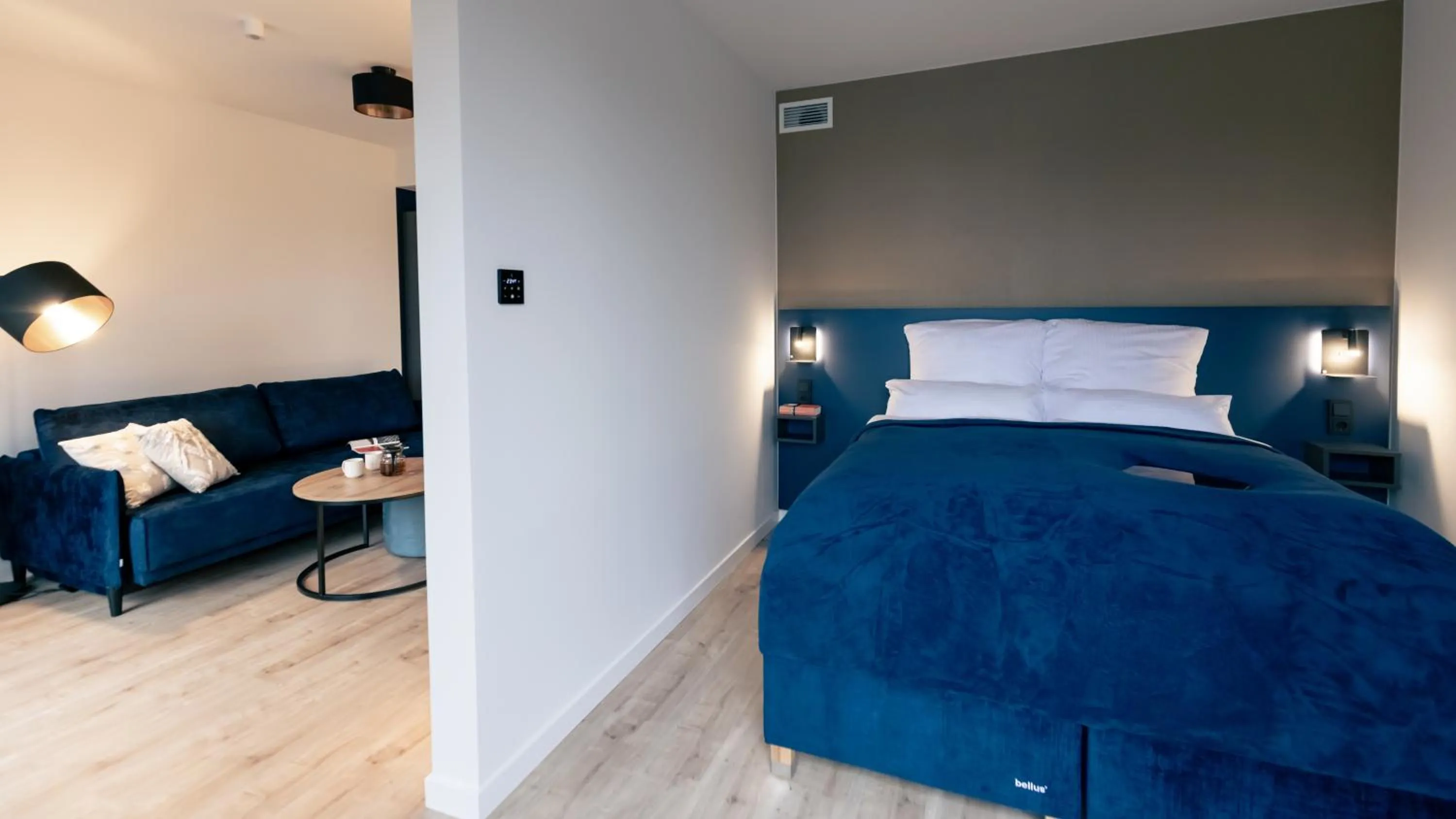 Bed in SpreeBlau Apartments