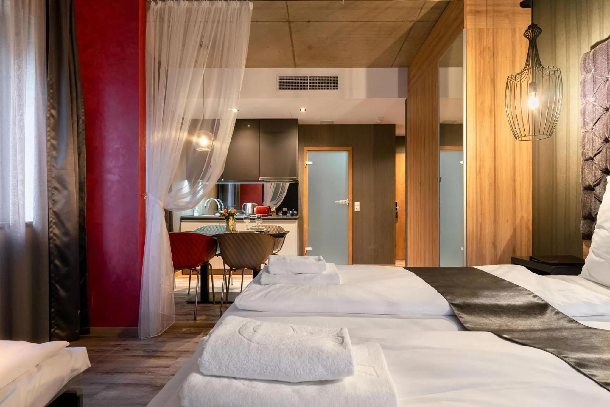 Bed in Onyx Luxury Budapest