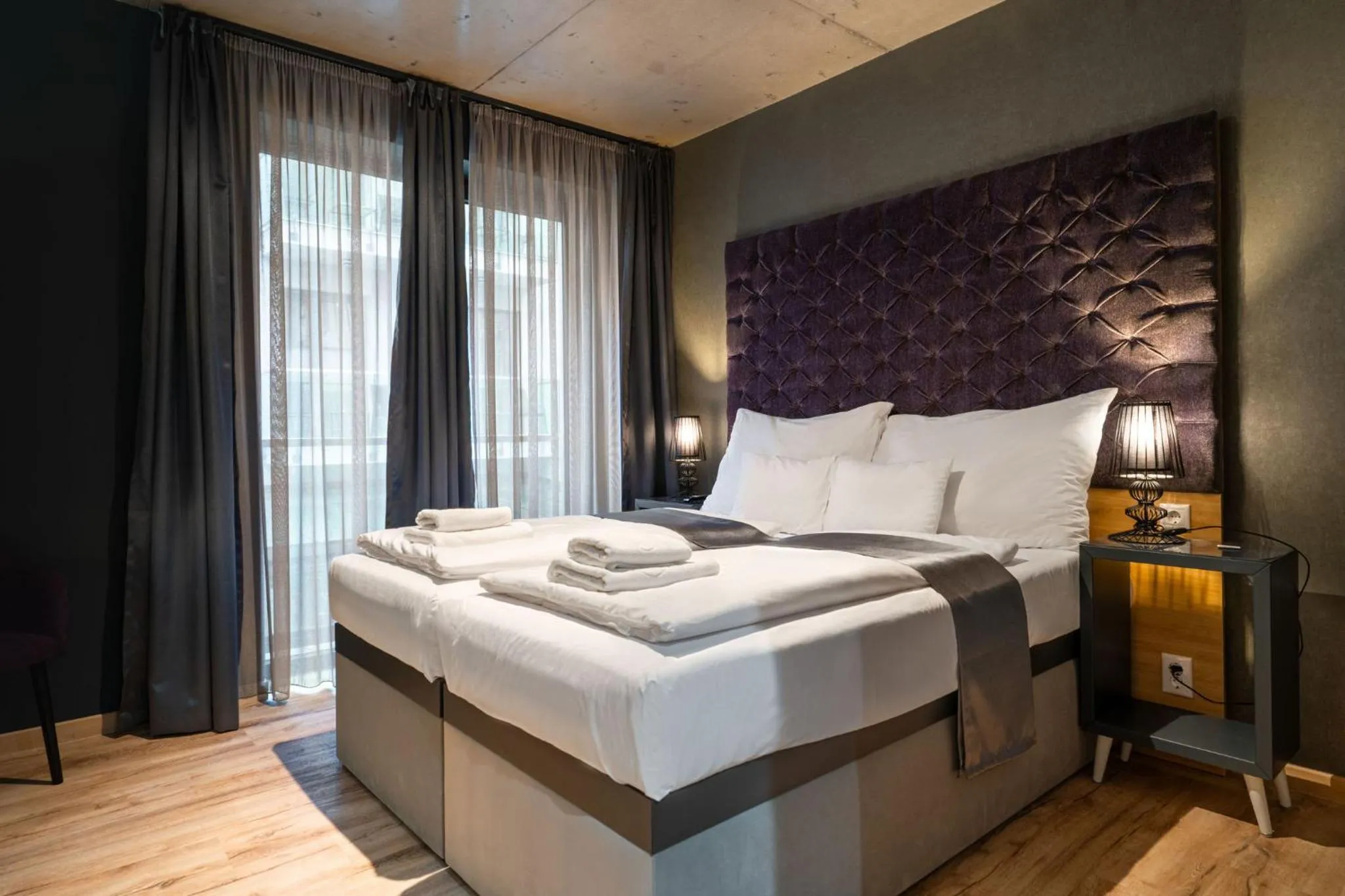 Bed in Onyx Luxury Budapest