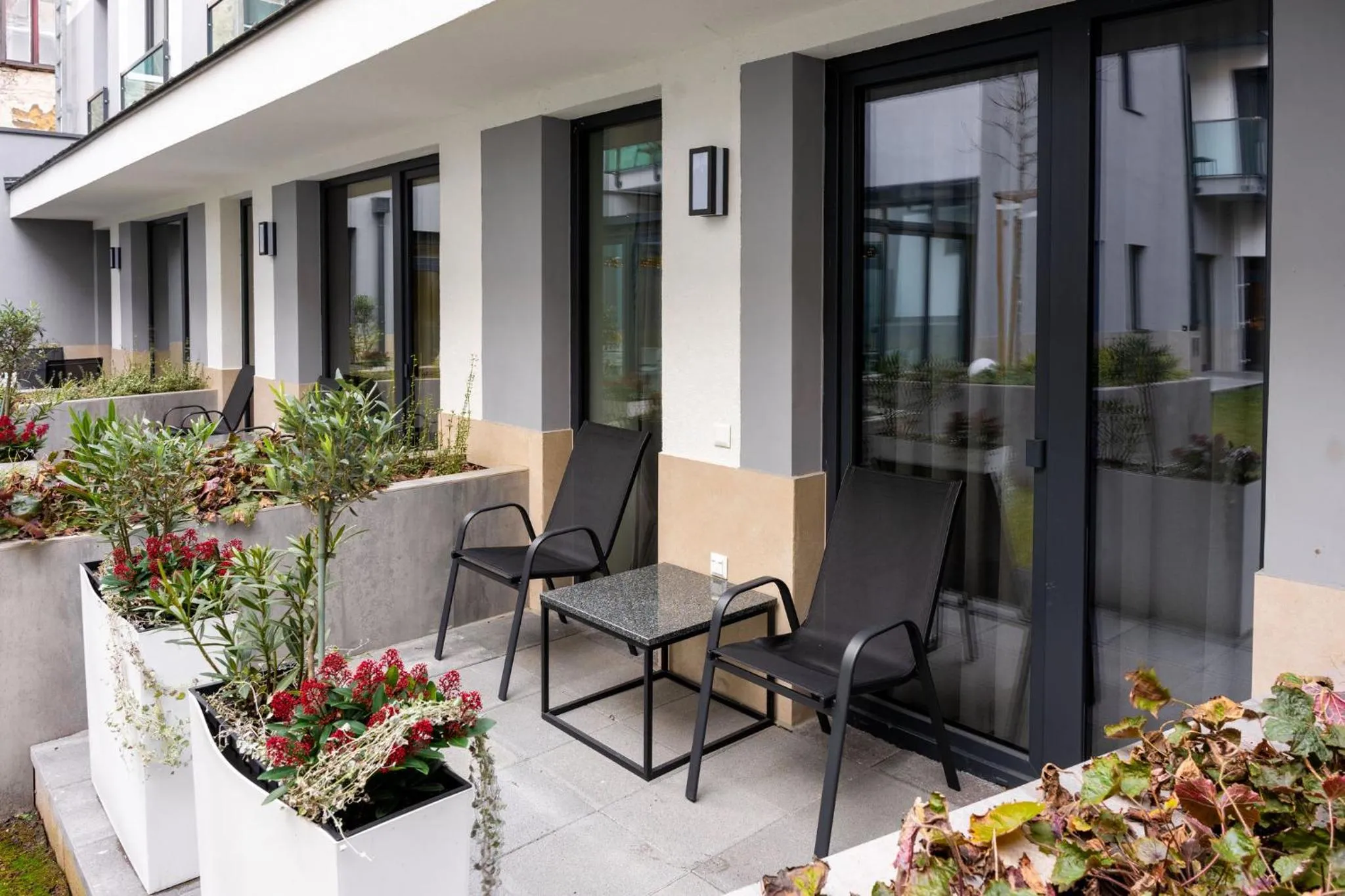 Patio in Onyx Luxury Budapest