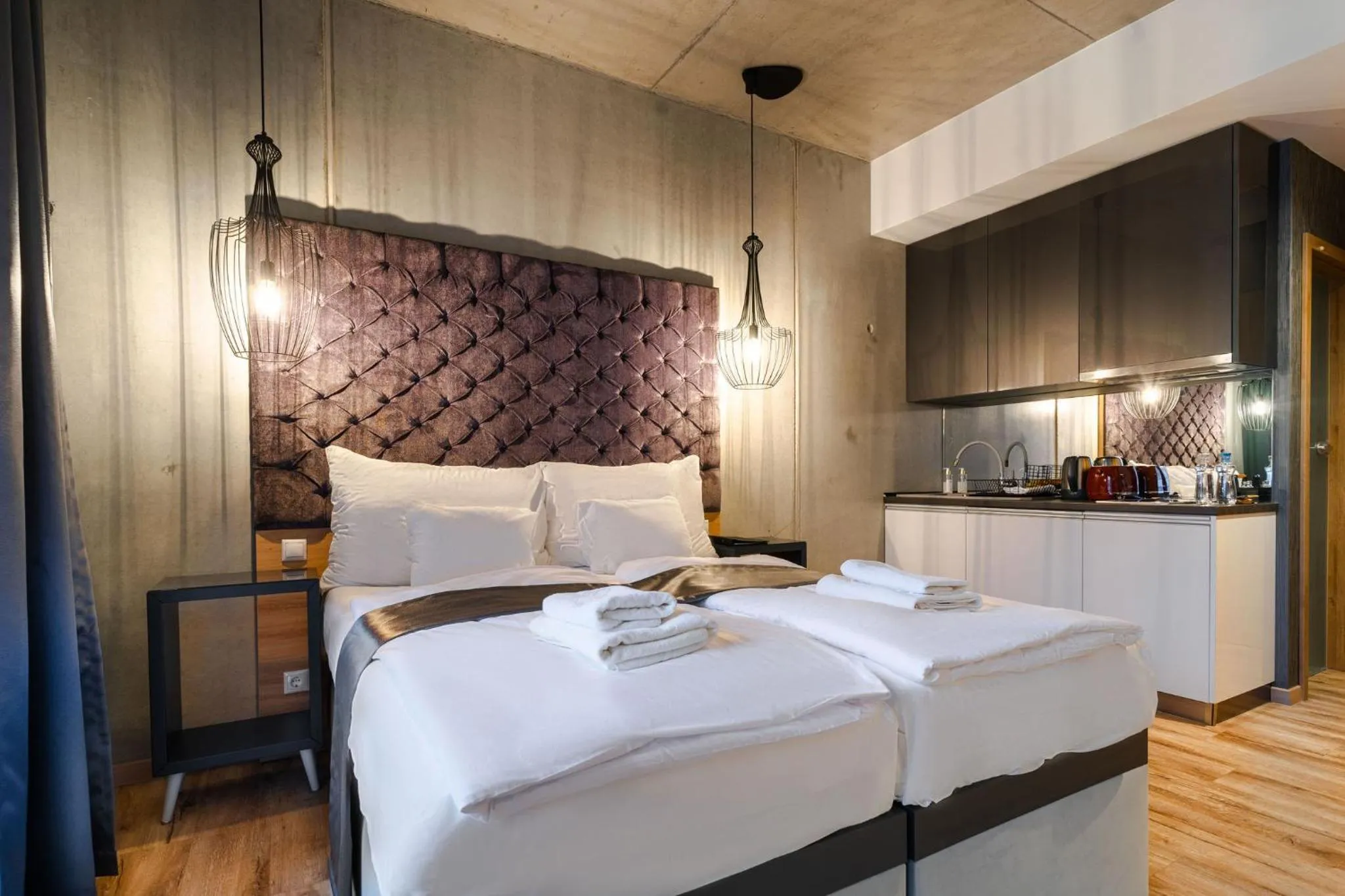 Bed in Onyx Luxury Budapest