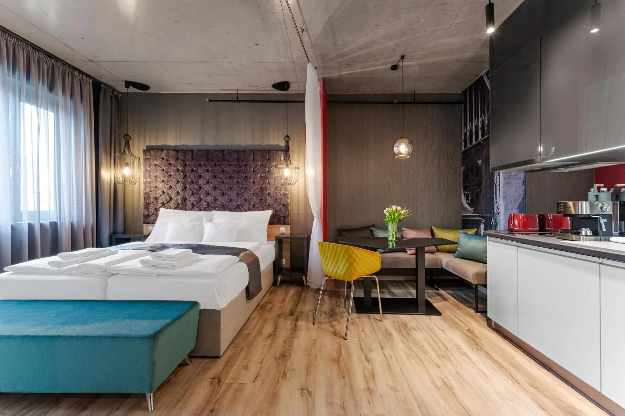 Bed in Onyx Luxury Budapest