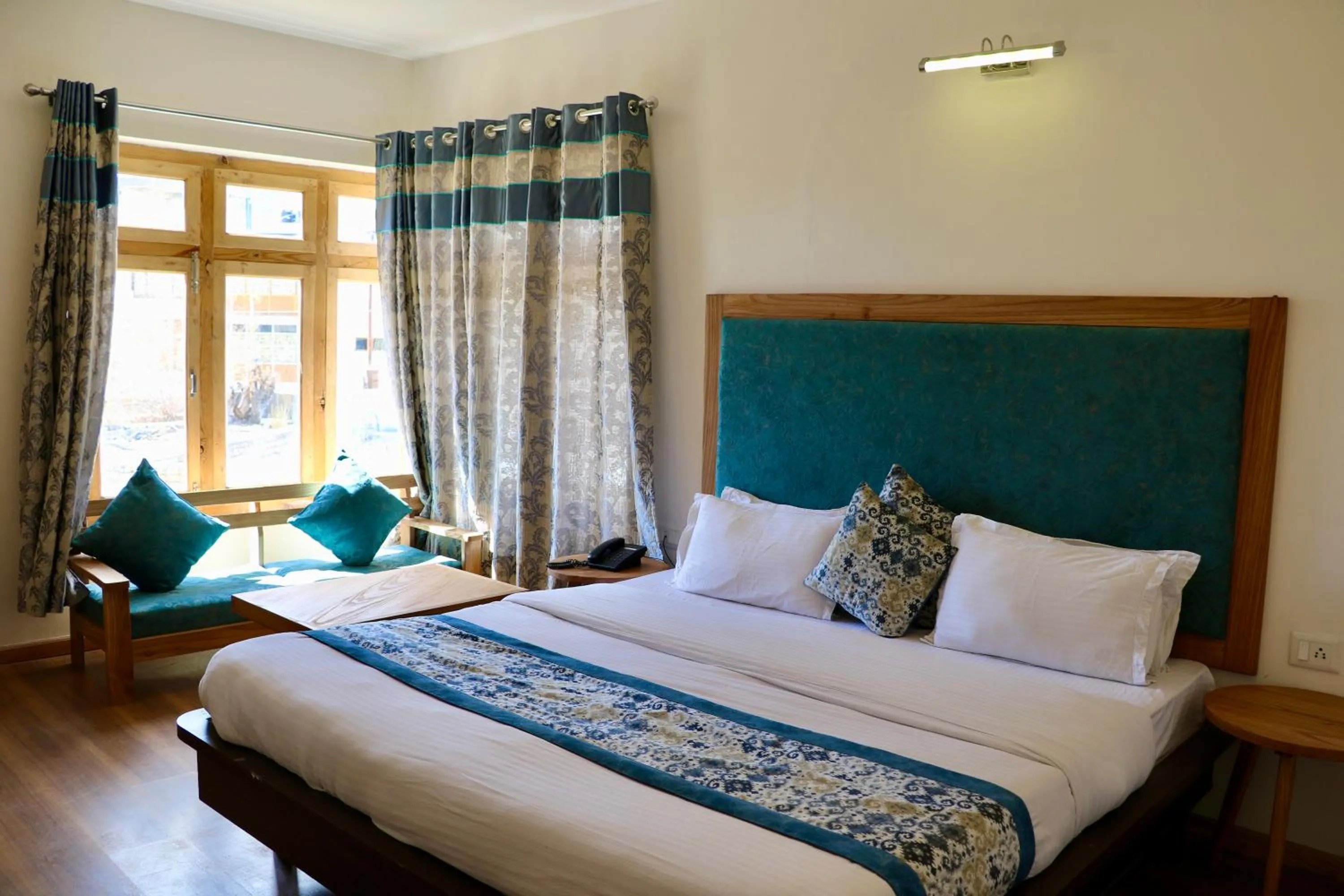 View (from property/room), Bed in Hotel Palam Hills