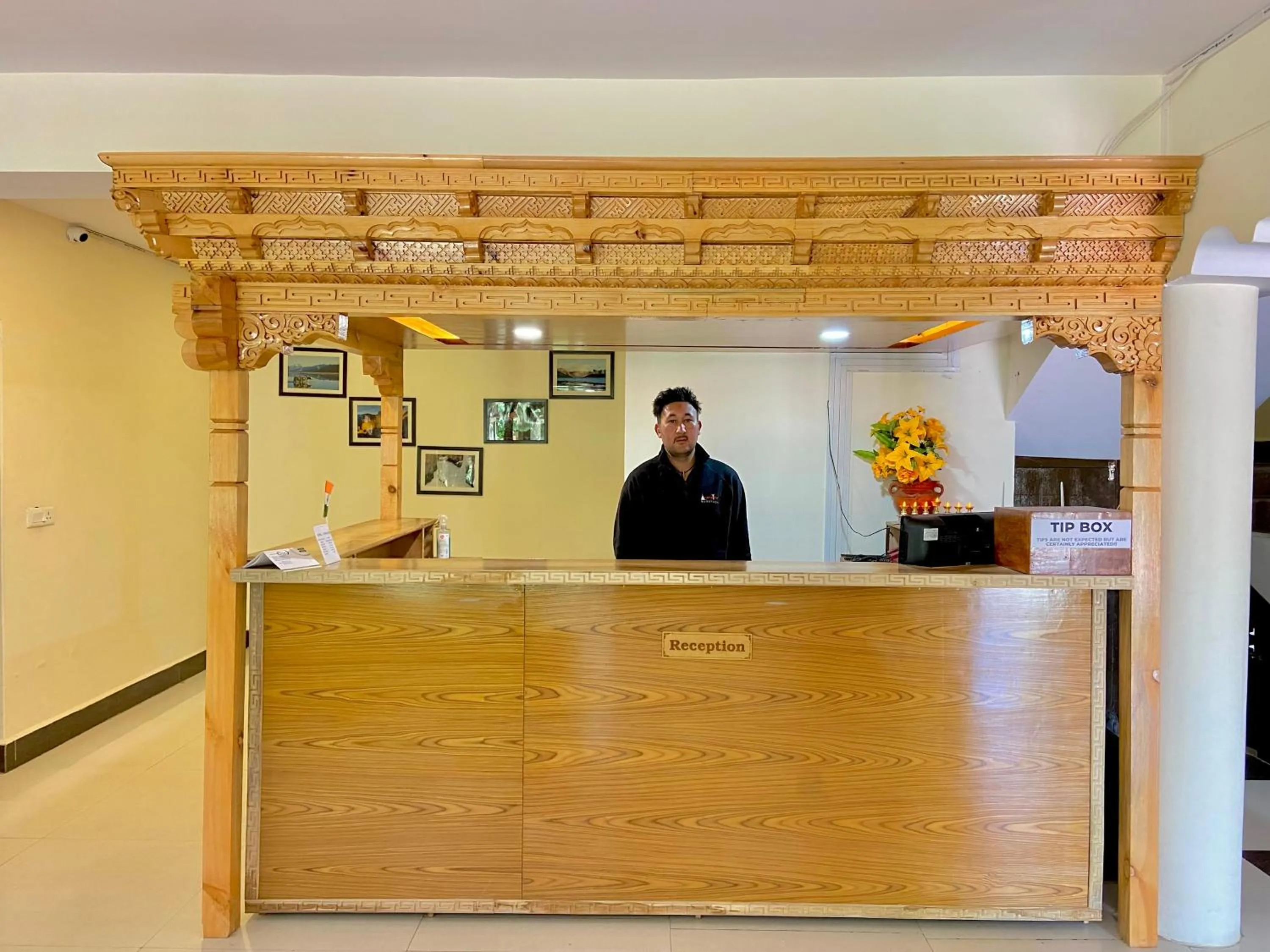 Lobby or reception in Hotel Palam Hills