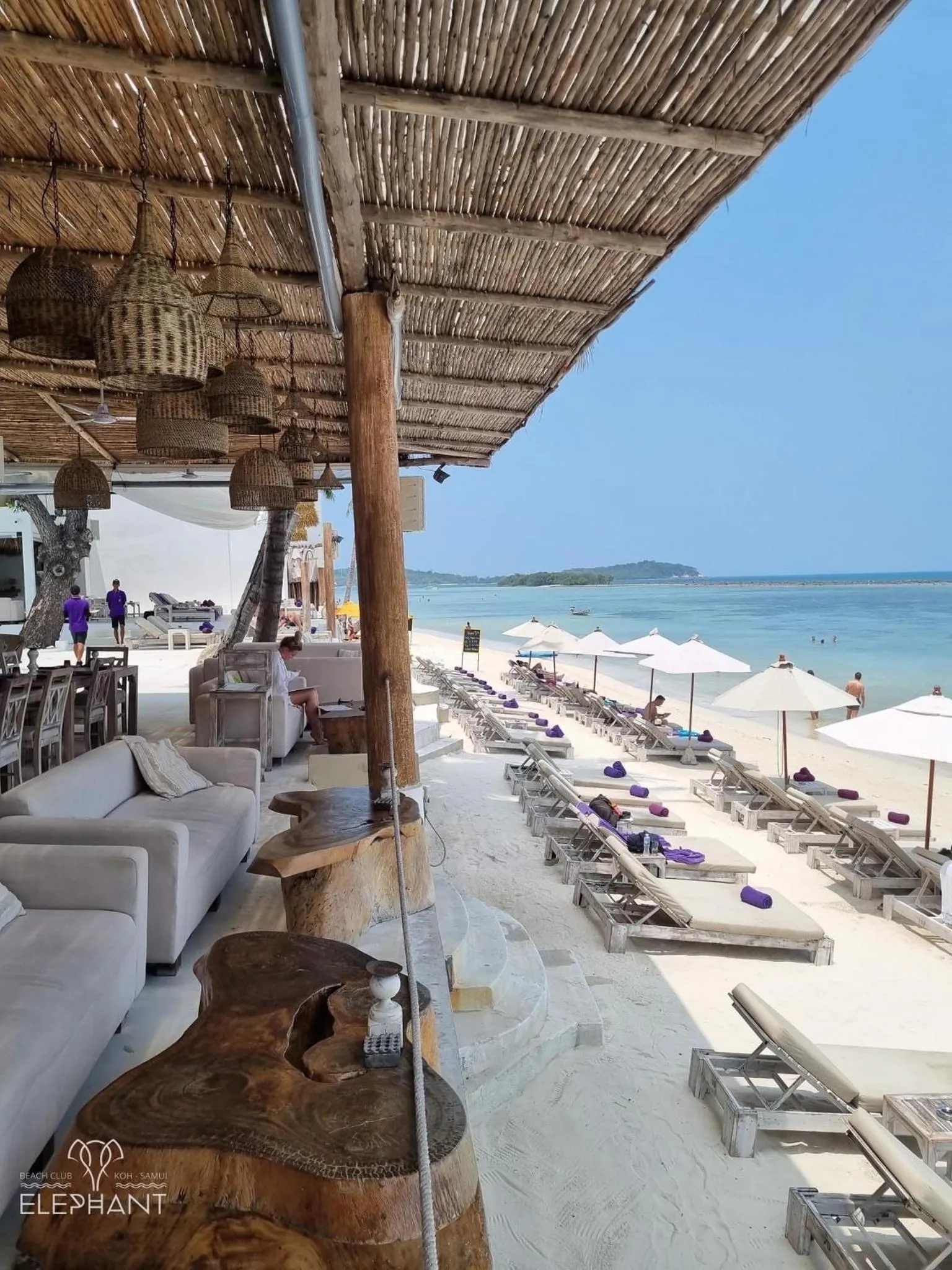 Day in Elephant Beach Club & Resort Samui