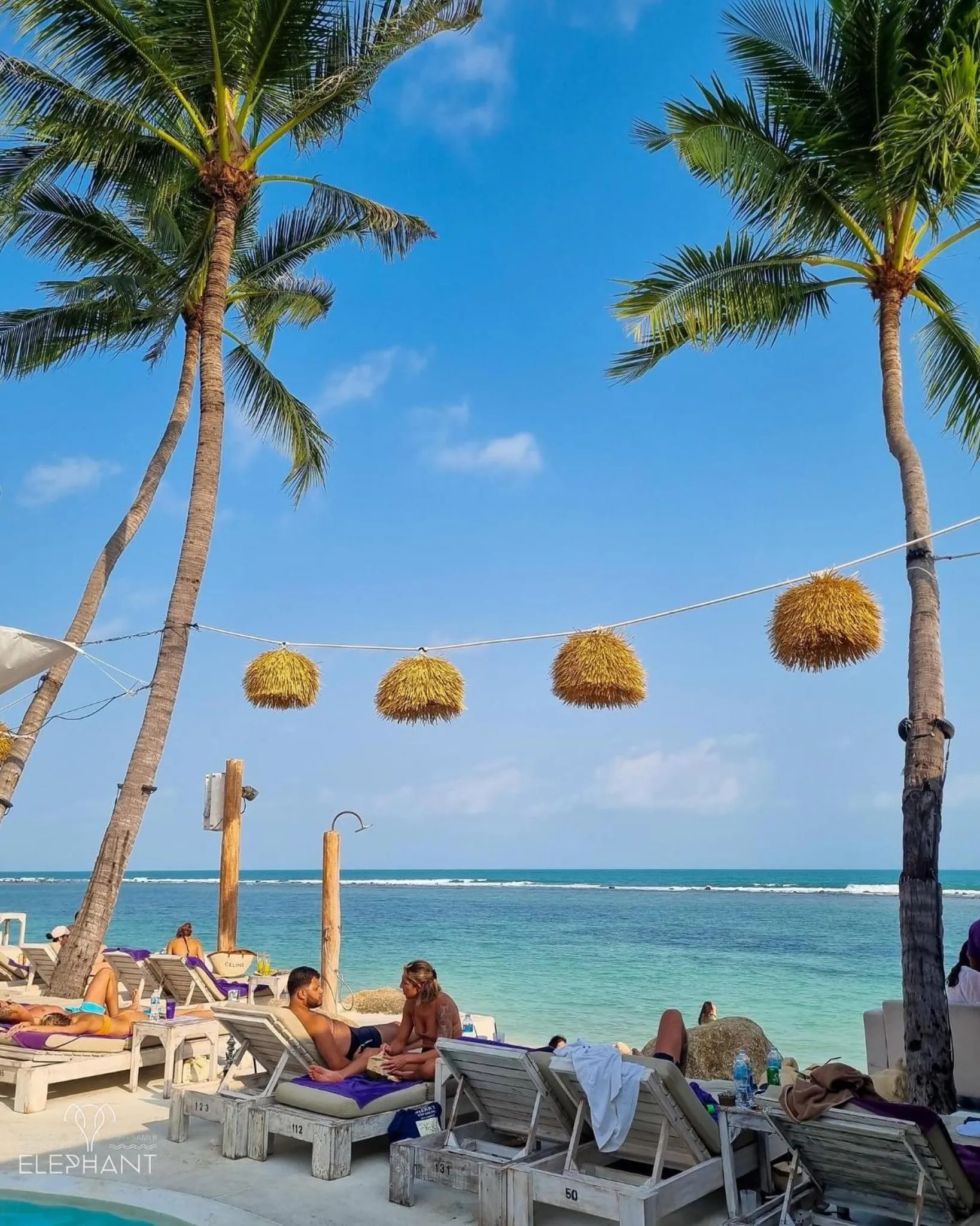 Day in Elephant Beach Club & Resort Samui