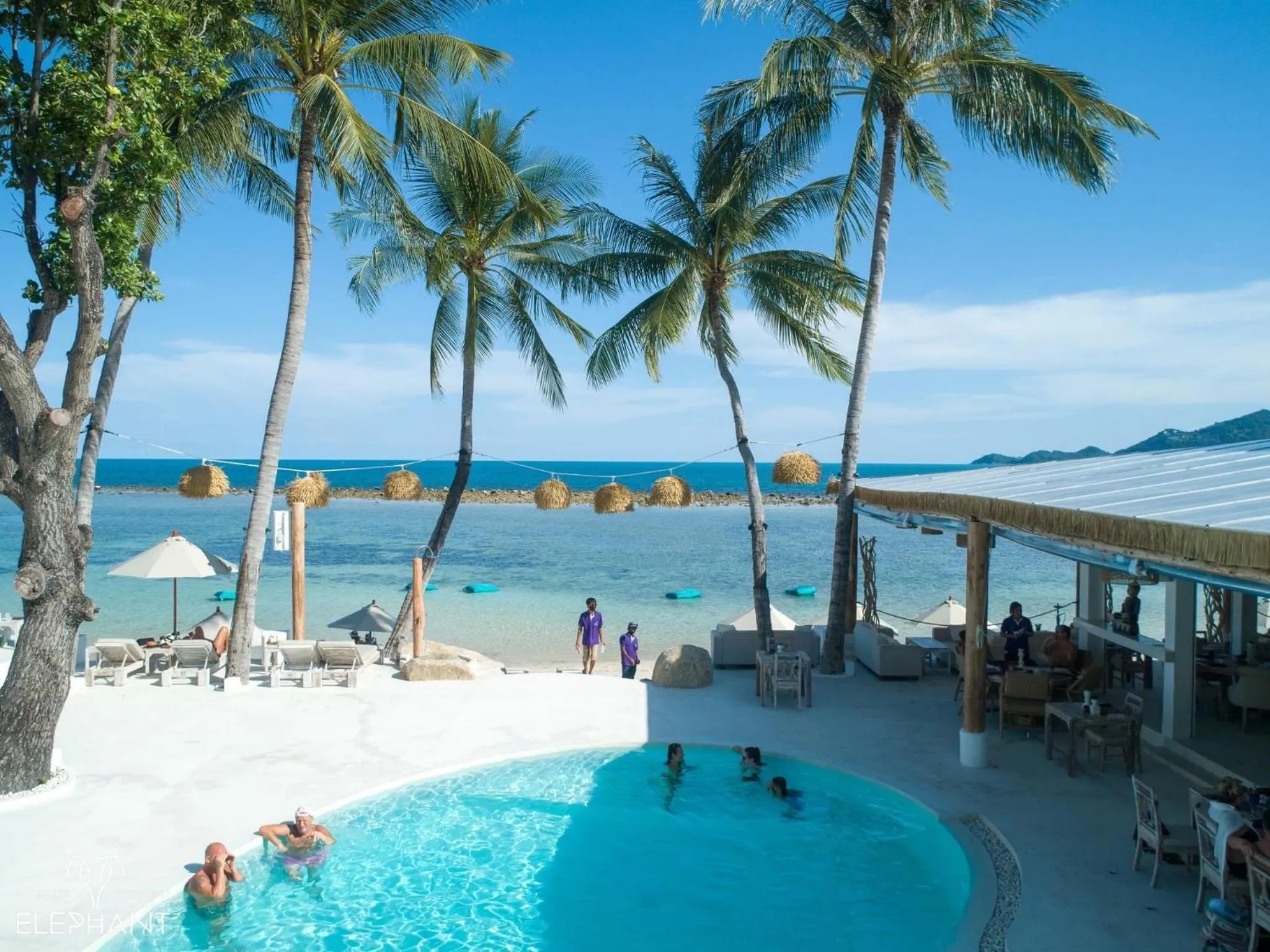 Day in Elephant Beach Club & Resort Samui