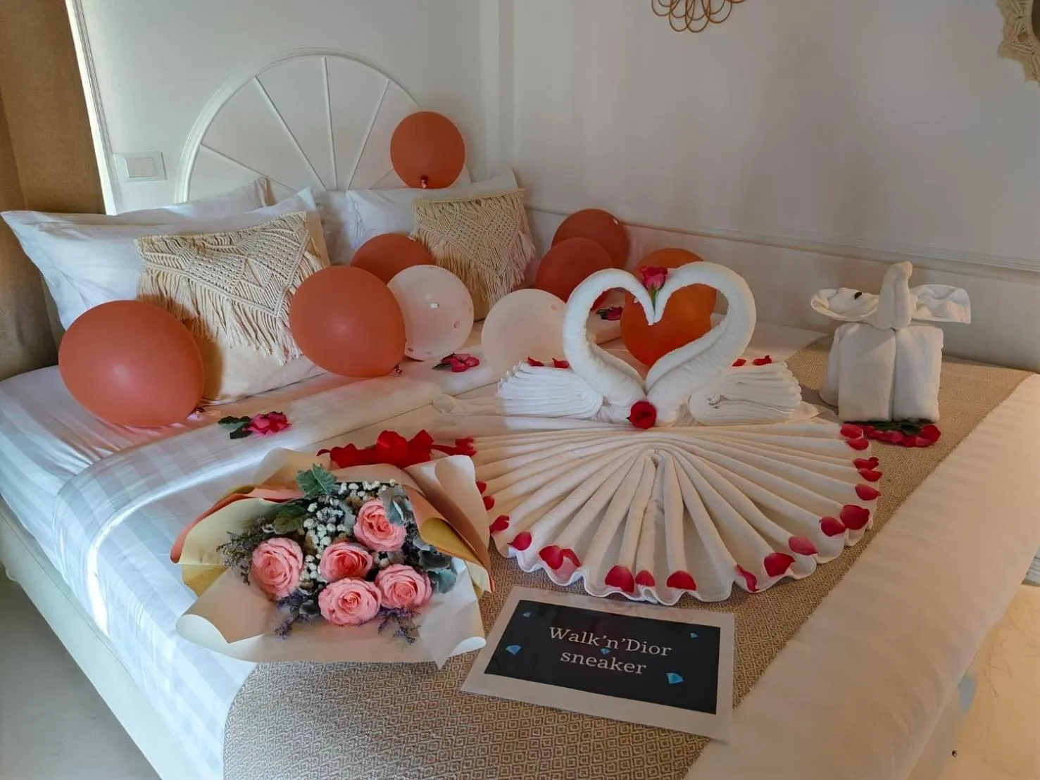 Bed in Elephant Beach Club & Resort Samui