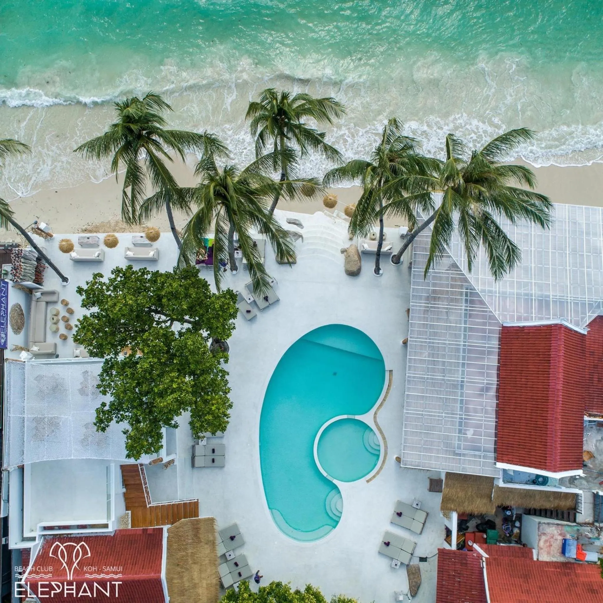 Property building in Elephant Beach Club & Resort Samui