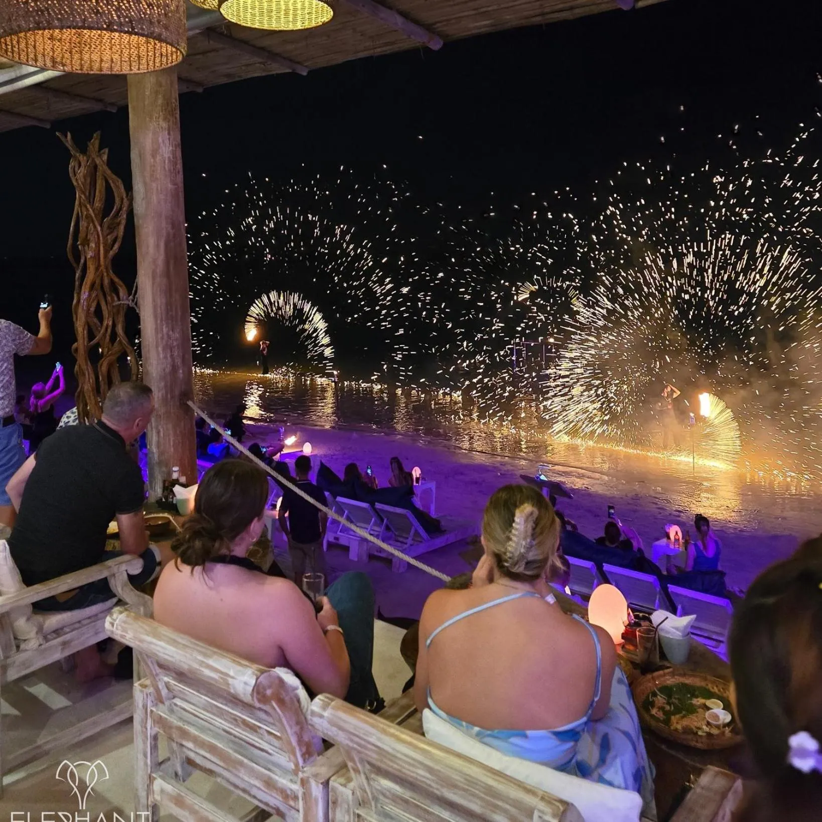 People in Elephant Beach Club & Resort Samui