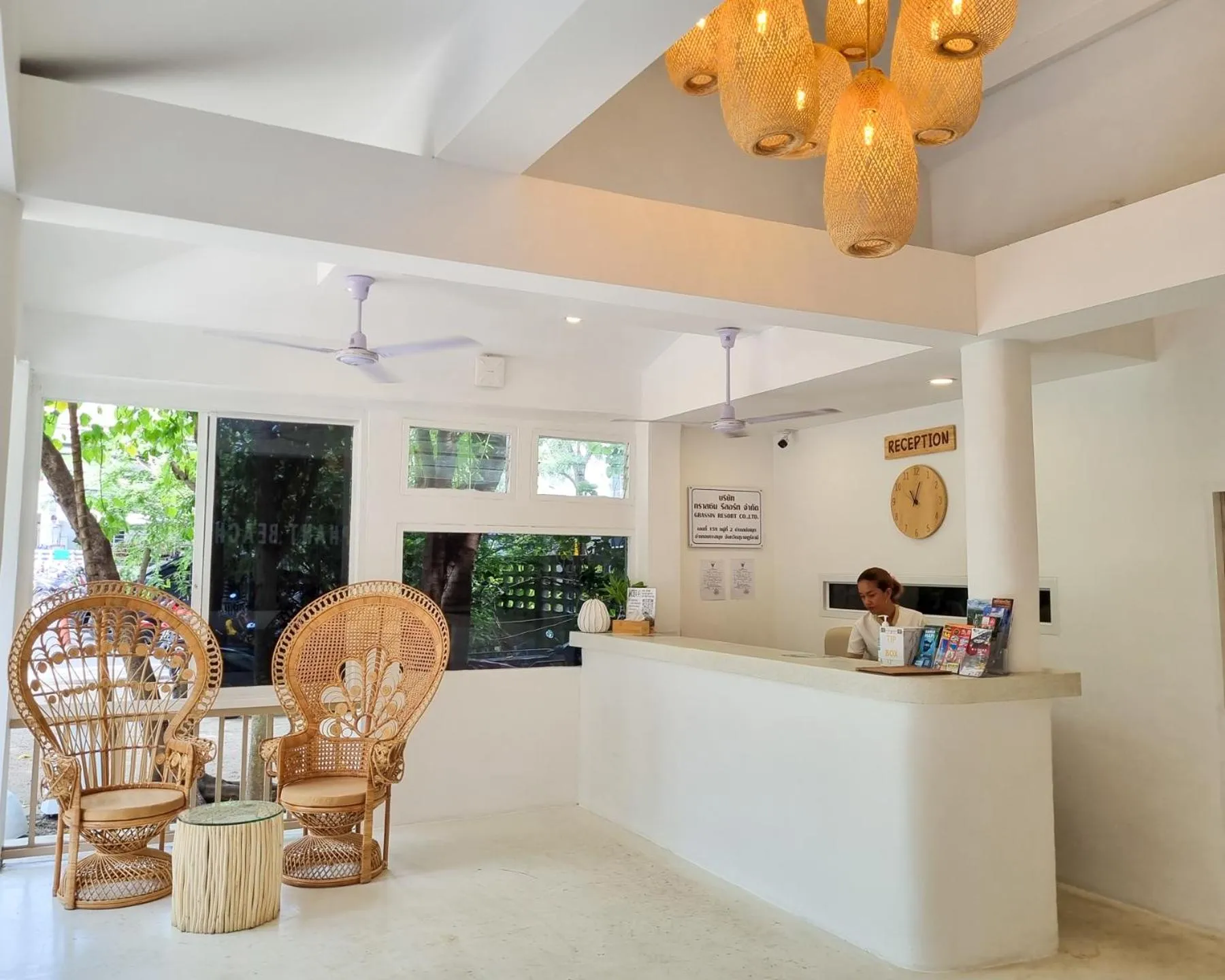 Lobby or reception in Elephant Beach Club & Resort Samui