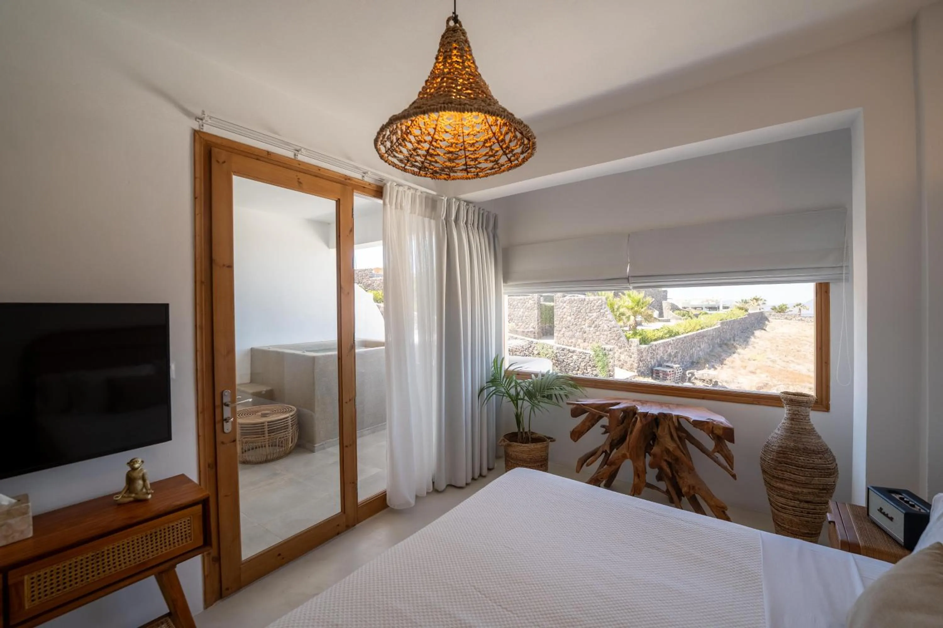 Bedroom, Bed in Divino Caldera