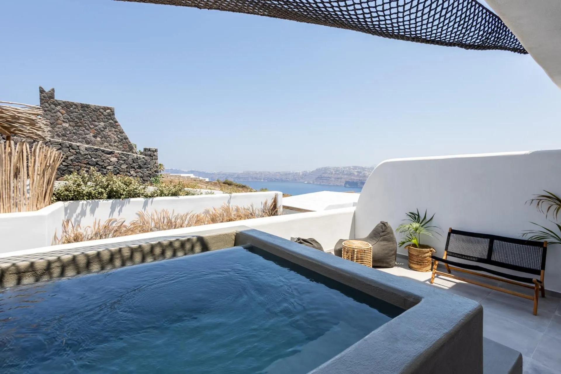 Patio in Divino Caldera