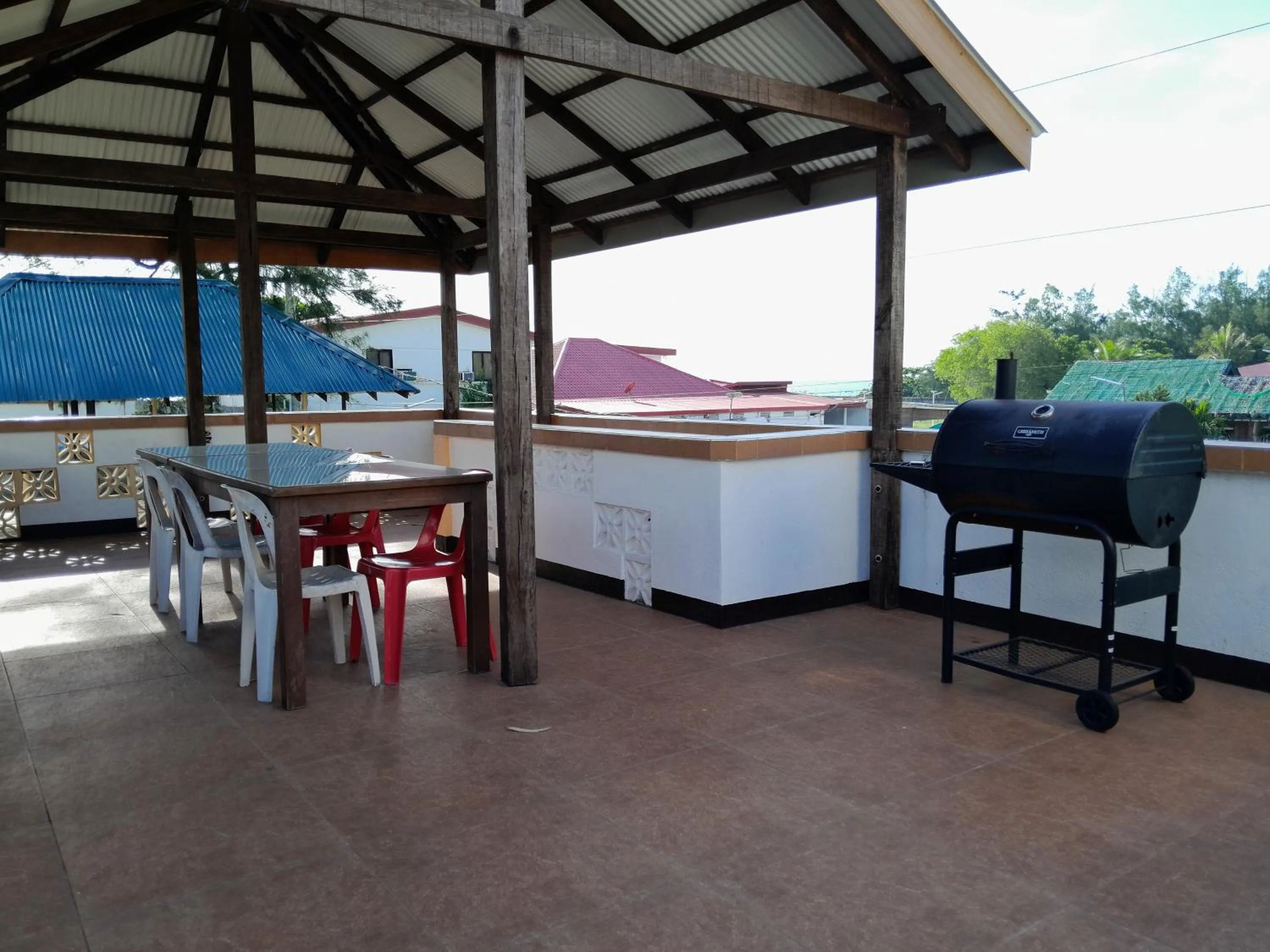Patio in Good Guys Beach Resort