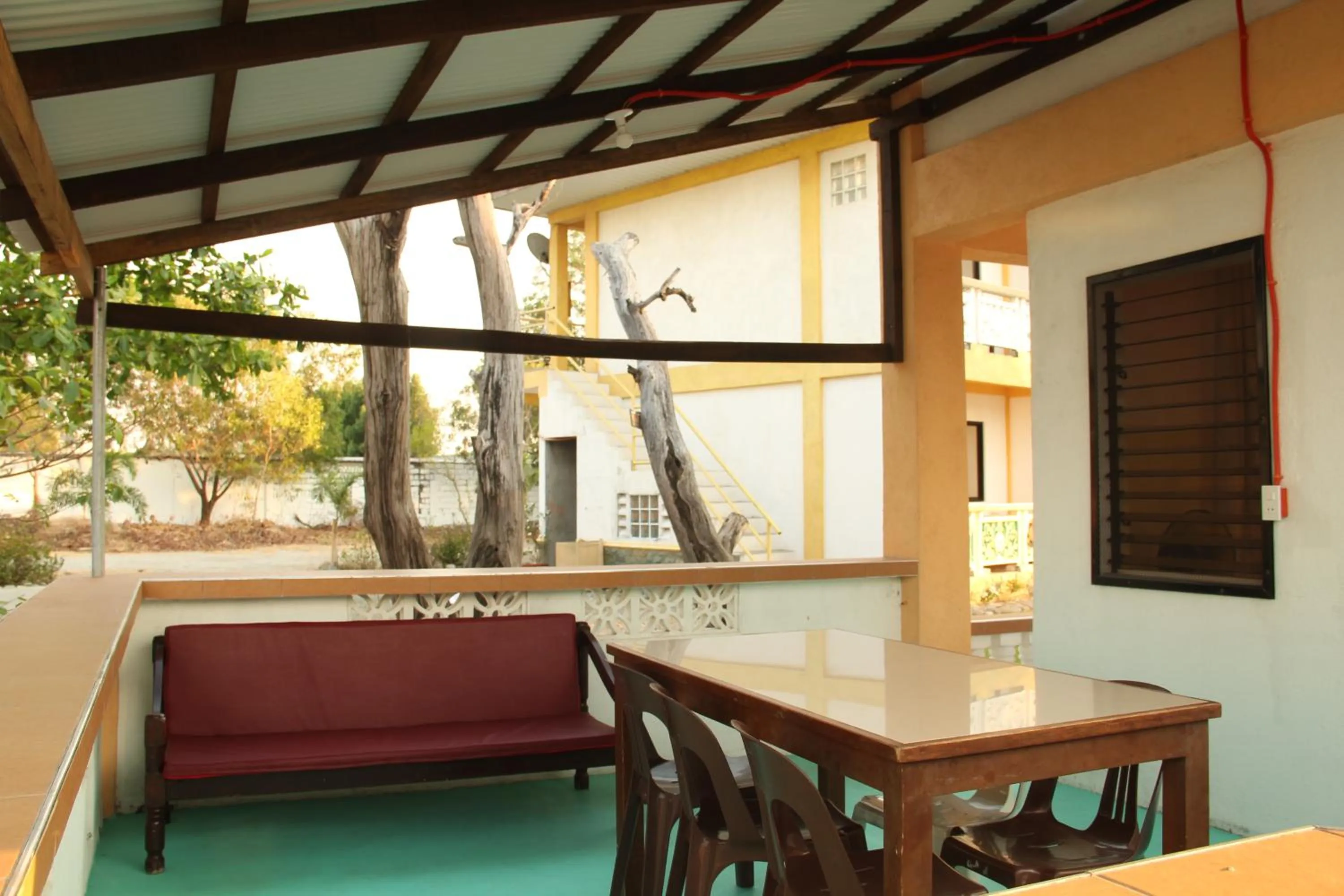 Patio in Good Guys Beach Resort