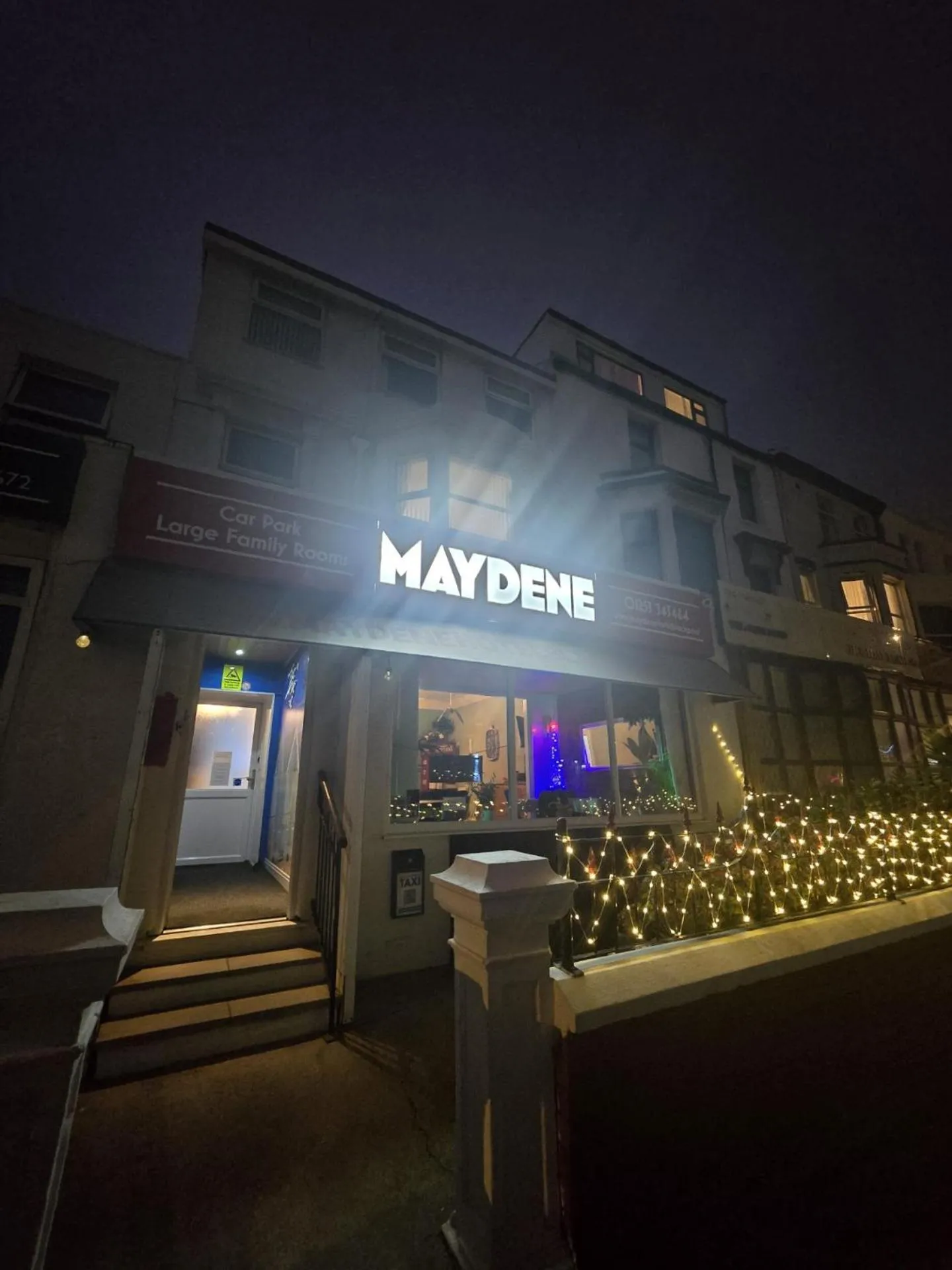 Property logo or sign in Maydene Hotel