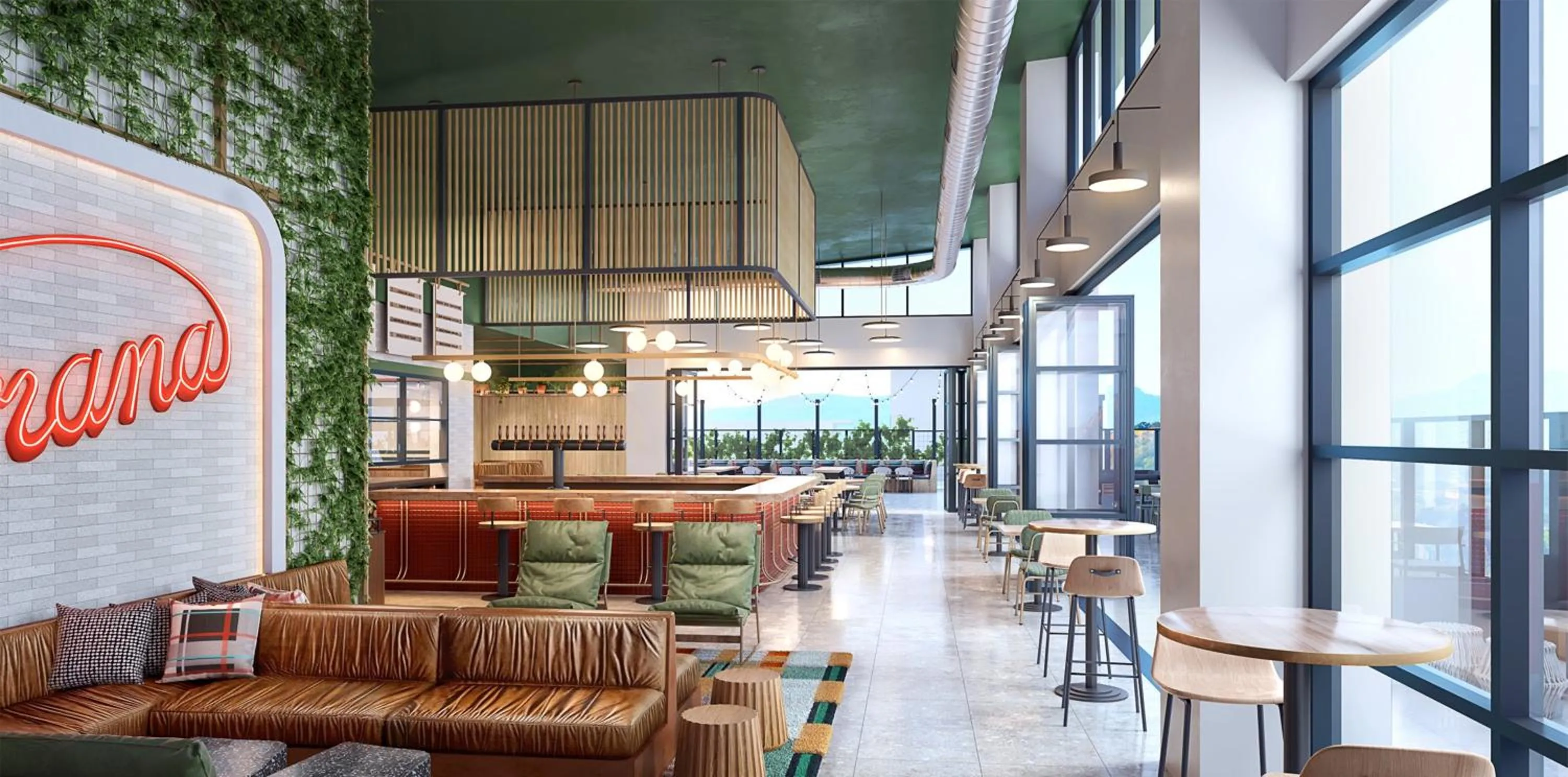 Restaurant/places to eat in Embassy Suites By Hilton Asheville Downtown