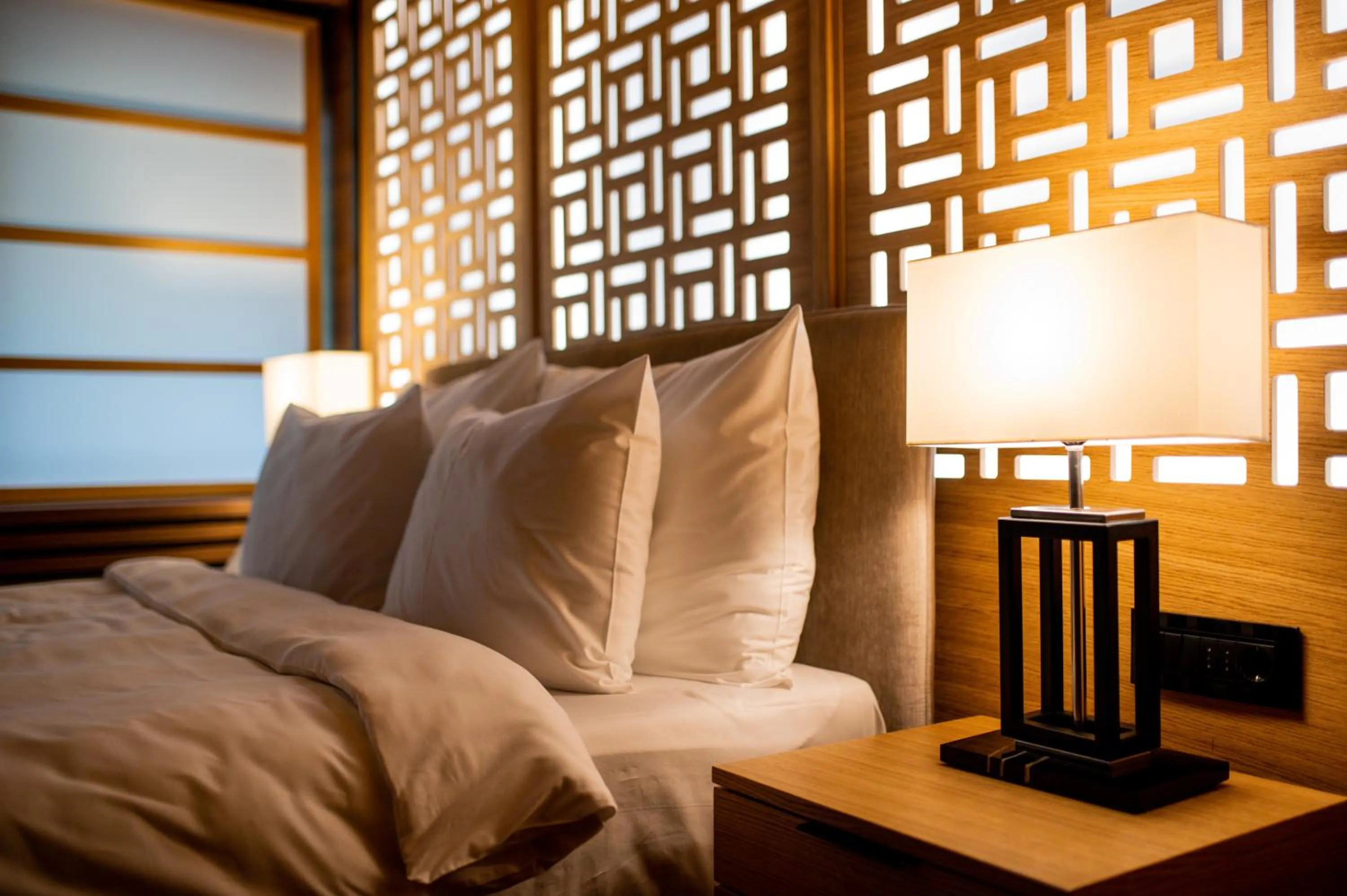 Bed in Hanami Design Hotel