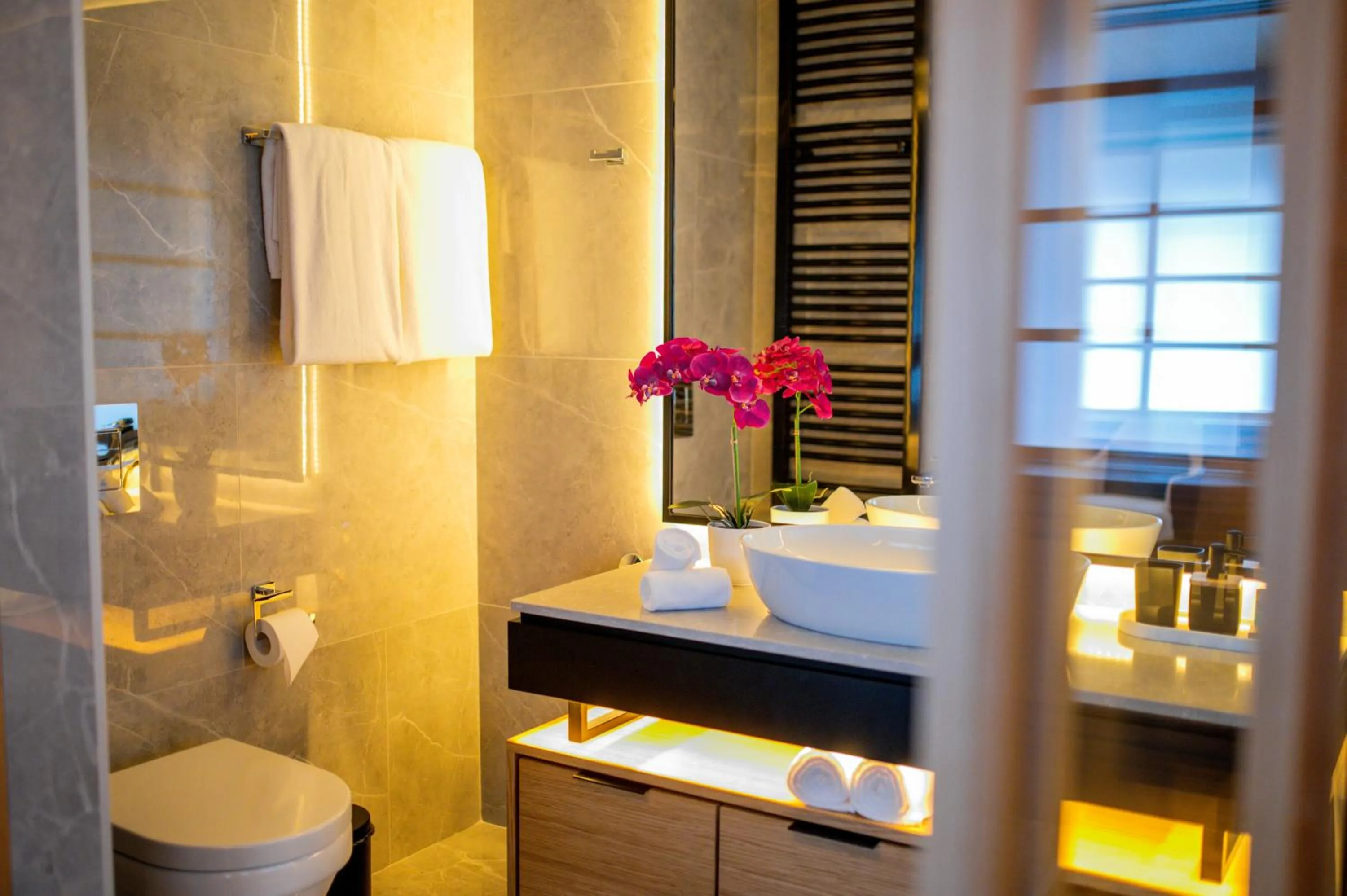 Shower in Hanami Design Hotel