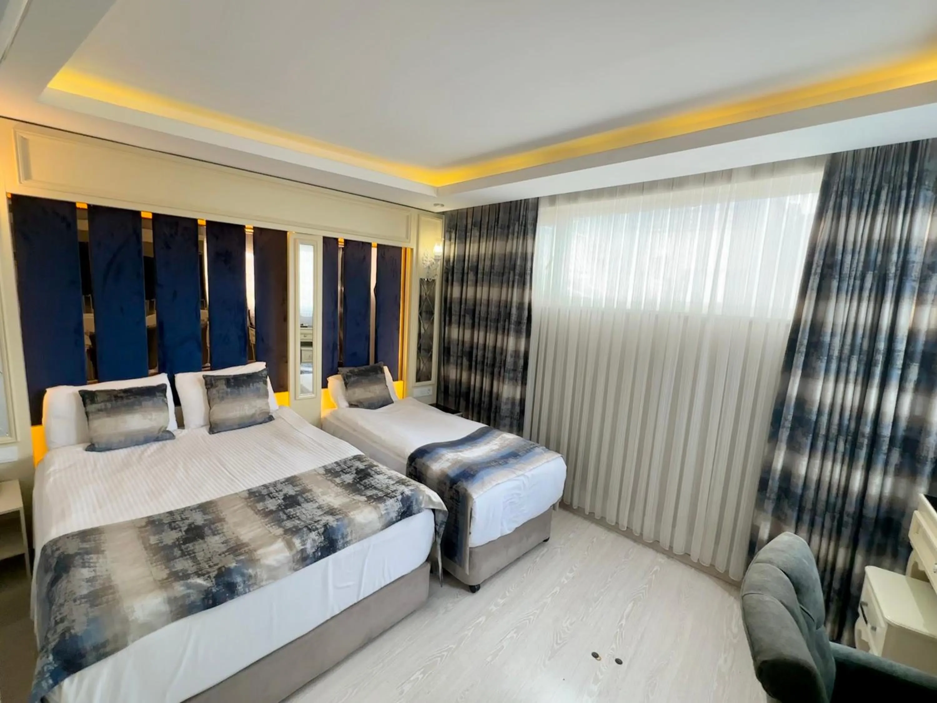 Photo of the whole room, Bed in Crowned Plus Hotel