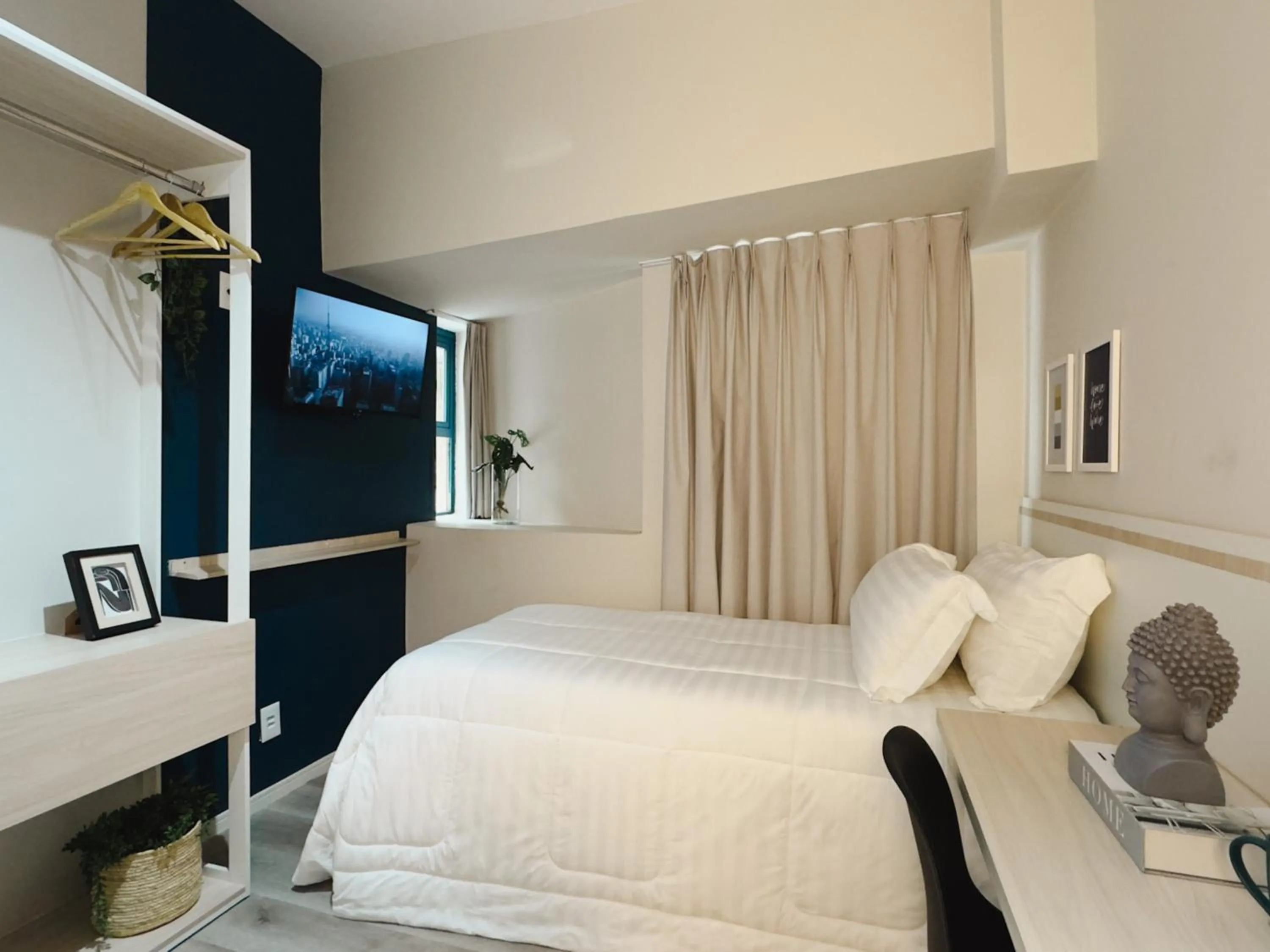 Bed in Apê Metrô Higienópolis Mackenzie